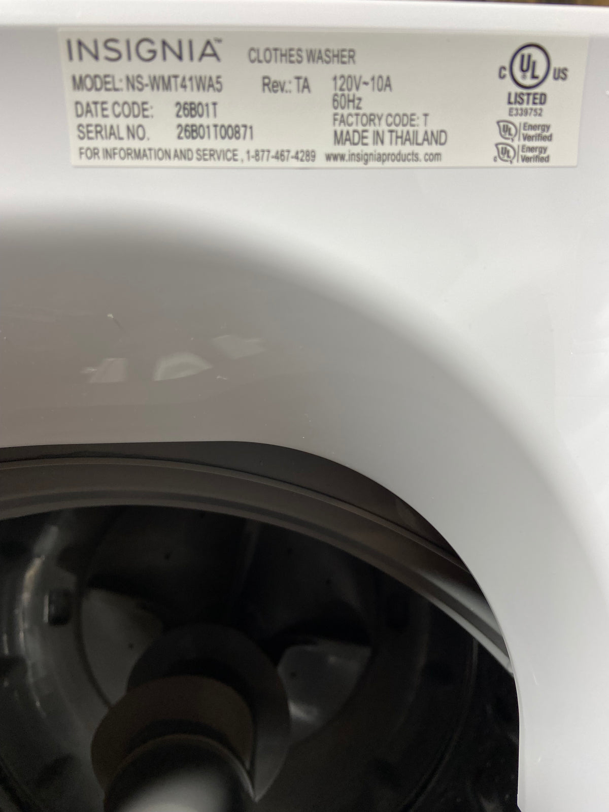 Insignia Top Load Large Capacity  Washer