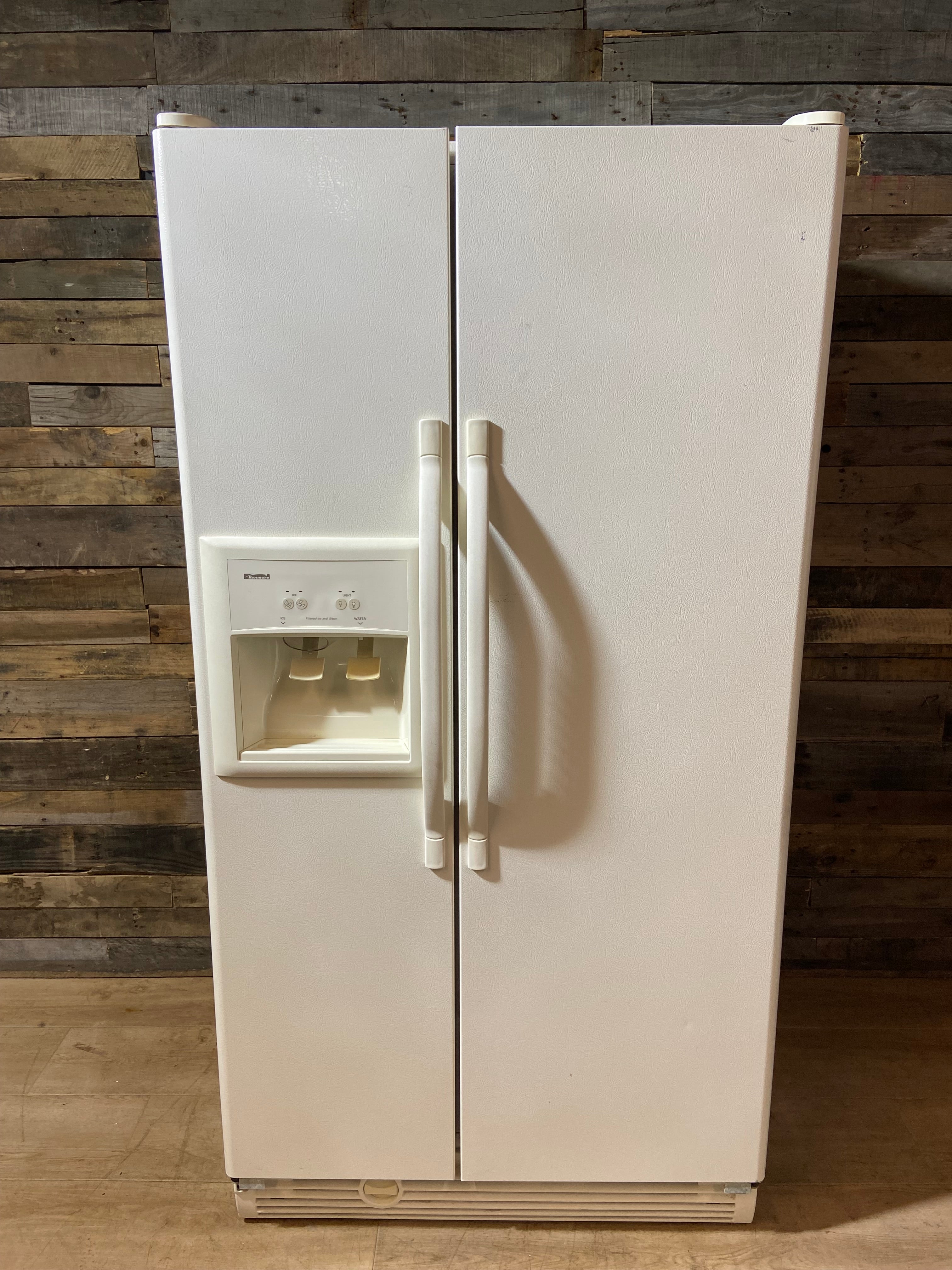 Kenmore White Side by Side Refrigerator