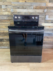 Samsung Black Stainless 5 Burner Range With Convection