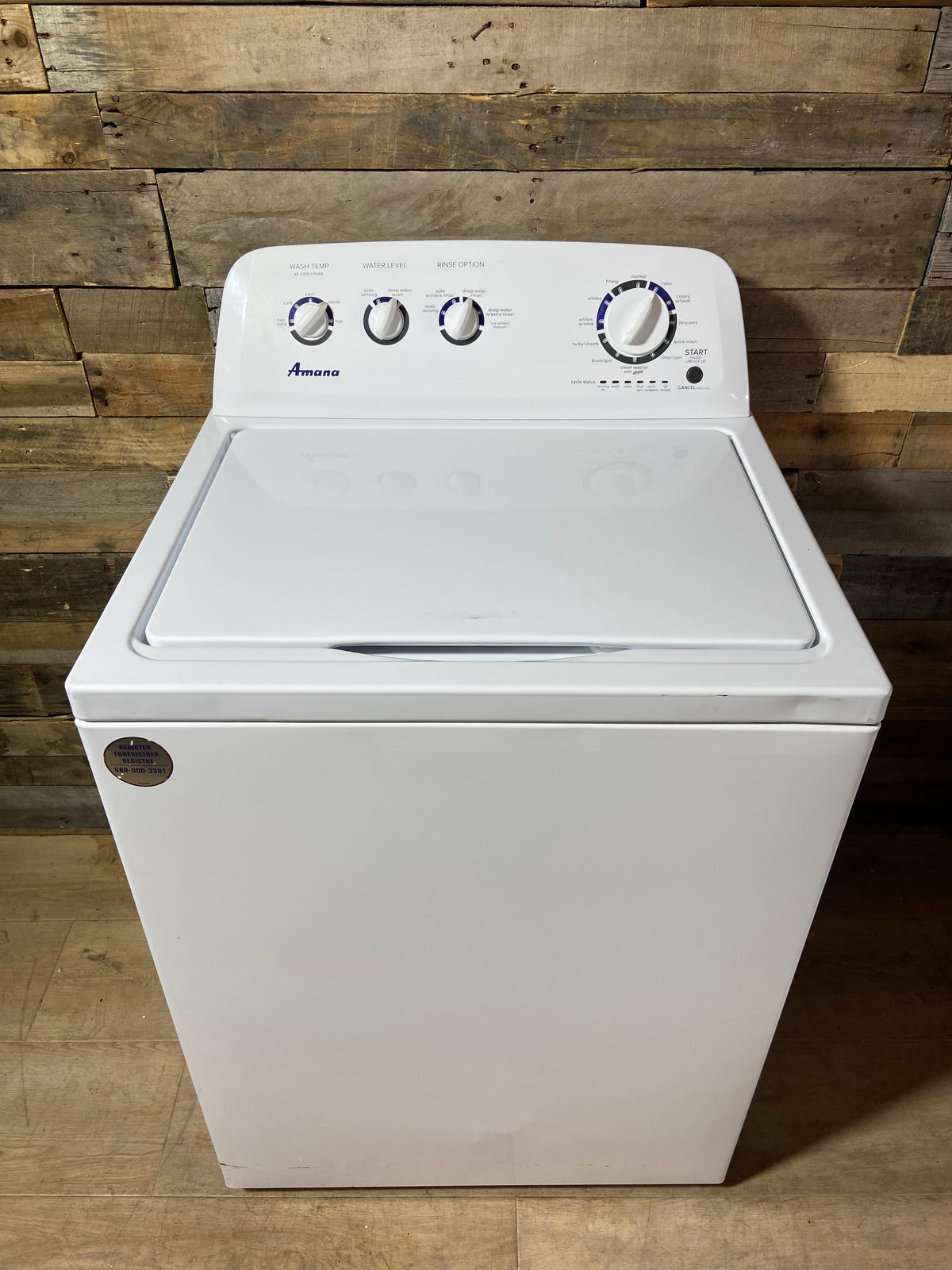 Amana Top Load Large Capacity Stainless Tub Washer