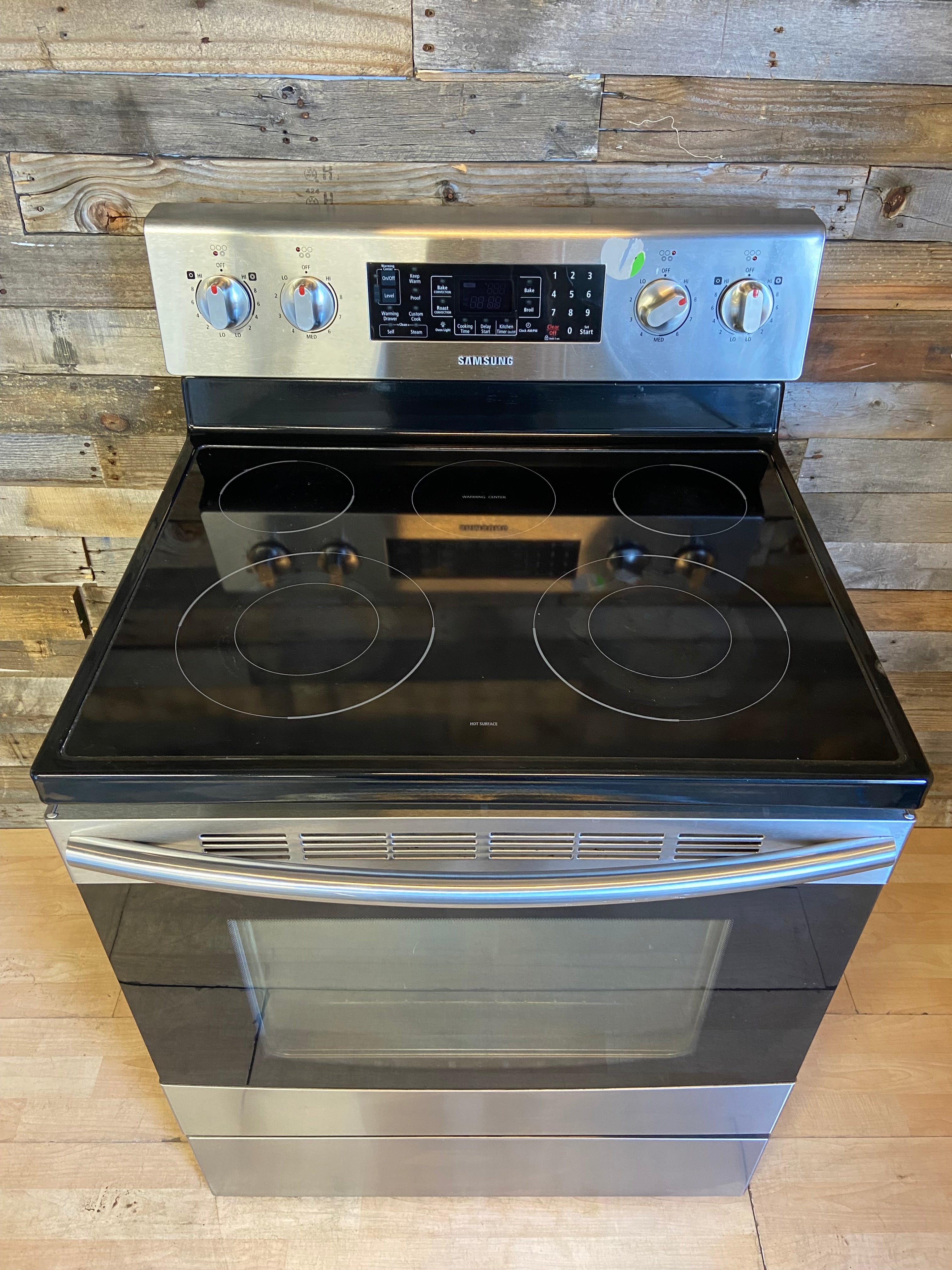 Samsung Stainless 5 Burner Convection Range