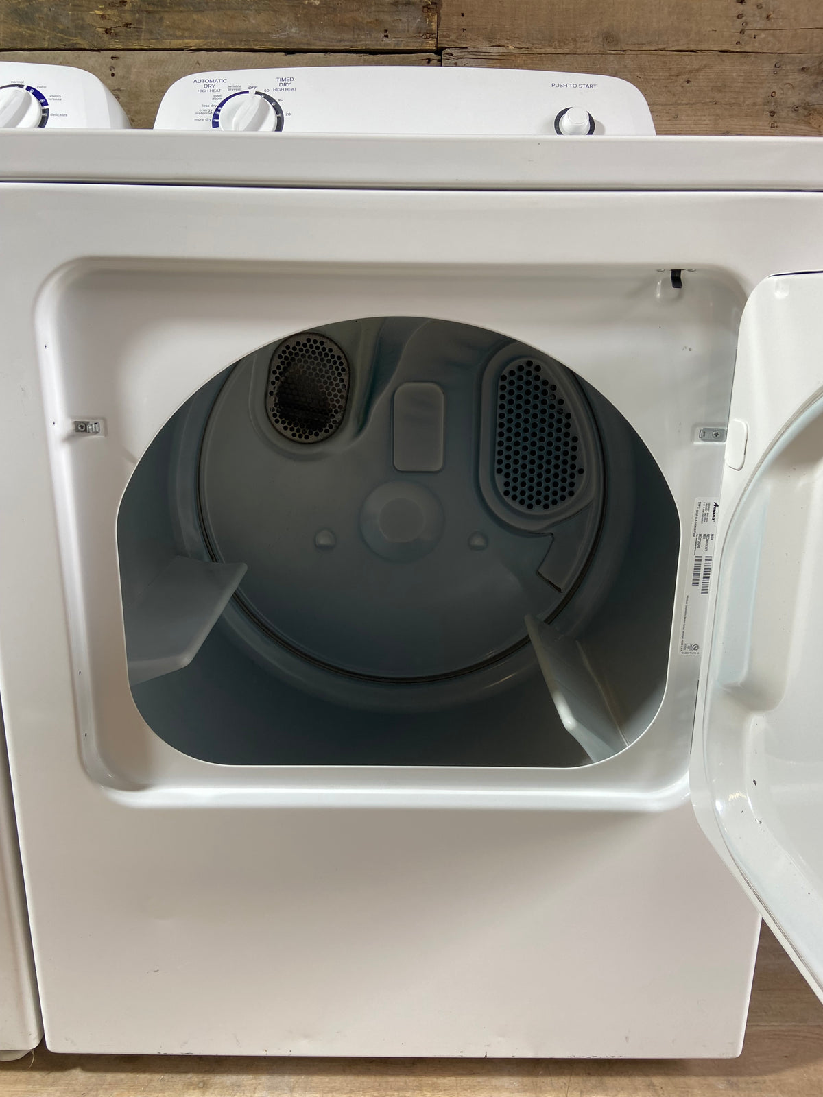 Amana Large Capacity Washer & Dryer Set