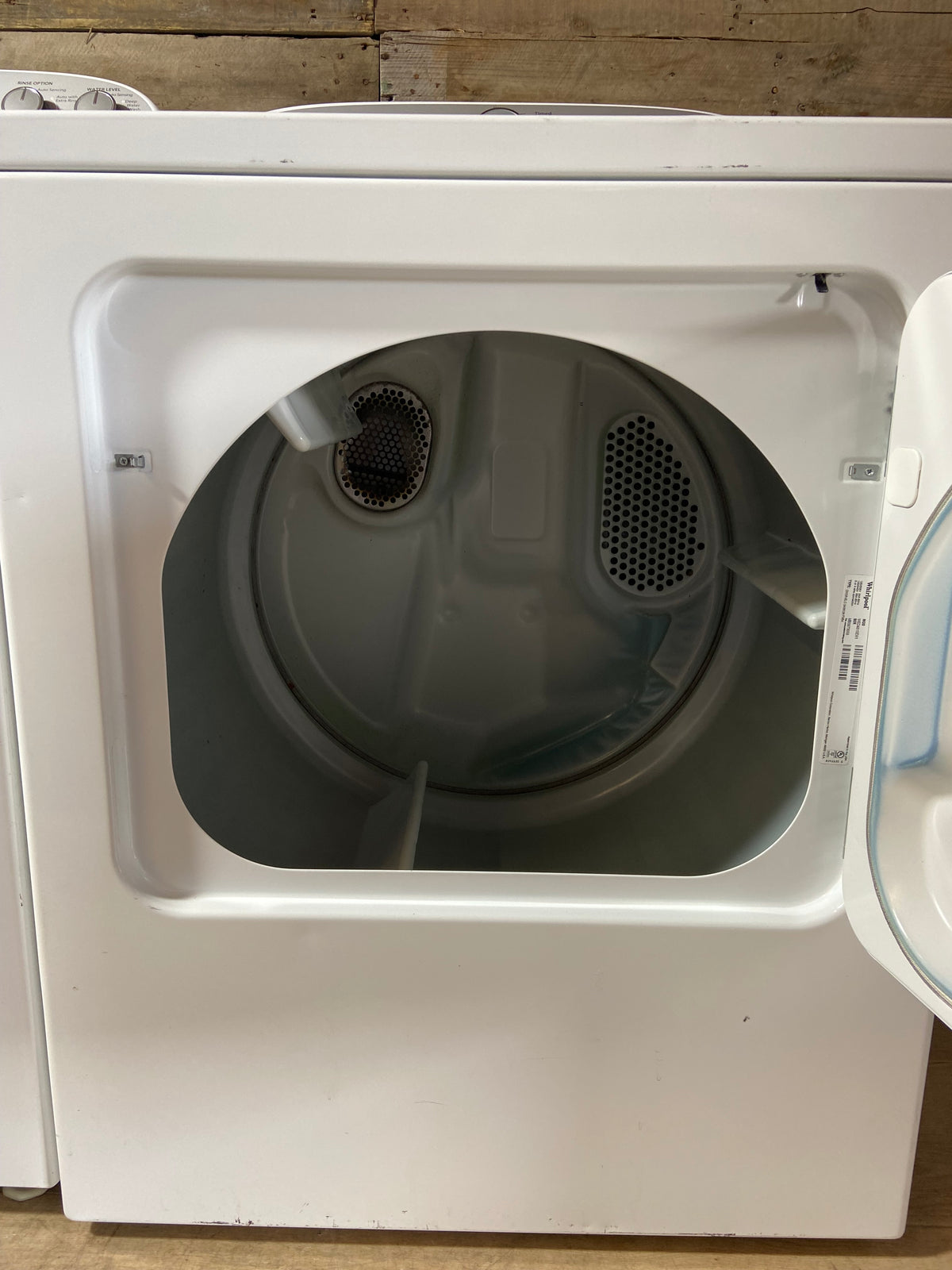 Whirlpool Large Capacity Stainless Tub Washer & Dryer Set