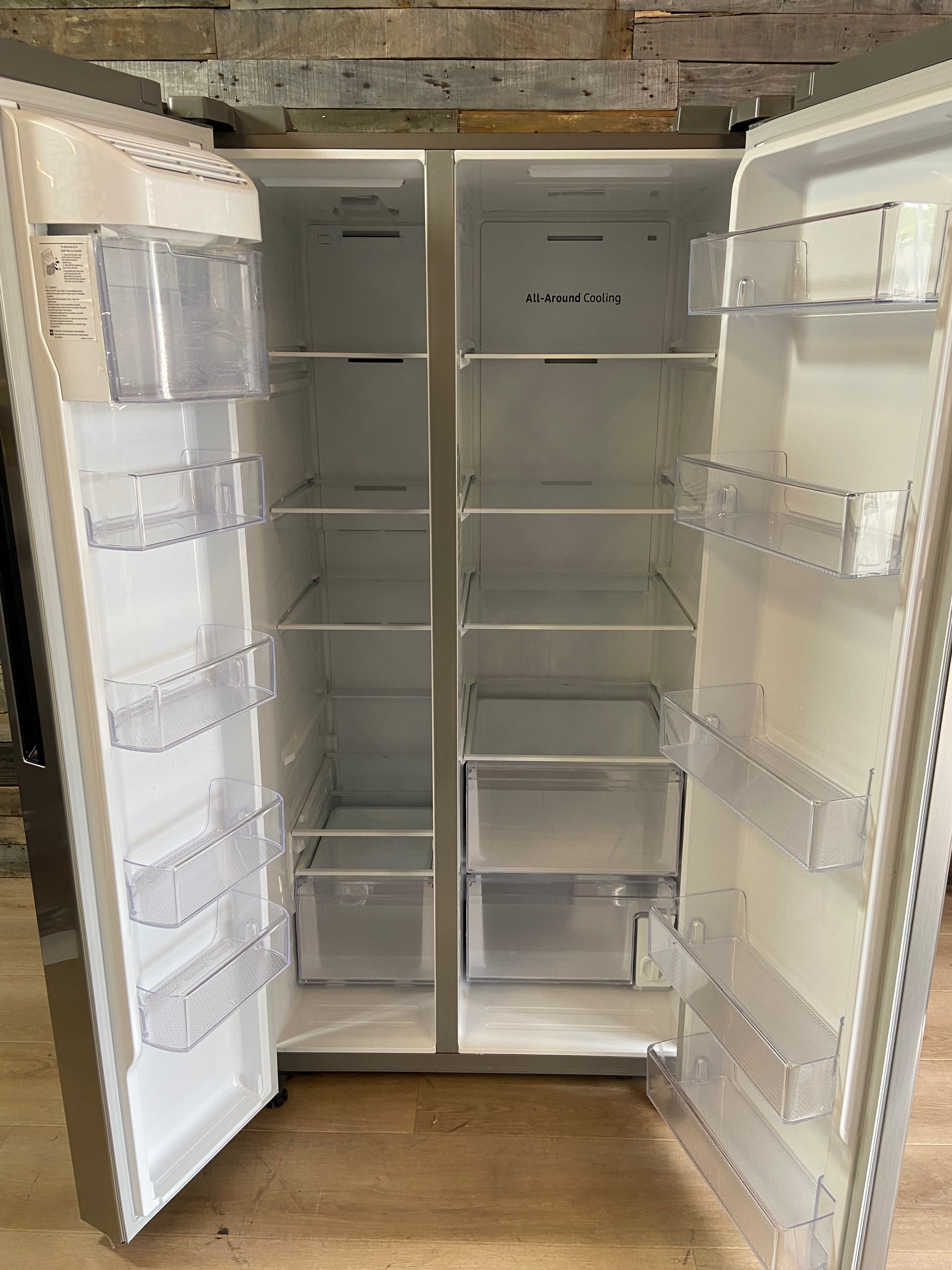 Samsung 36" 28 Cu. Ft. Fingerprint Resistant Stainless Steel Side-by-Side Refrigerator