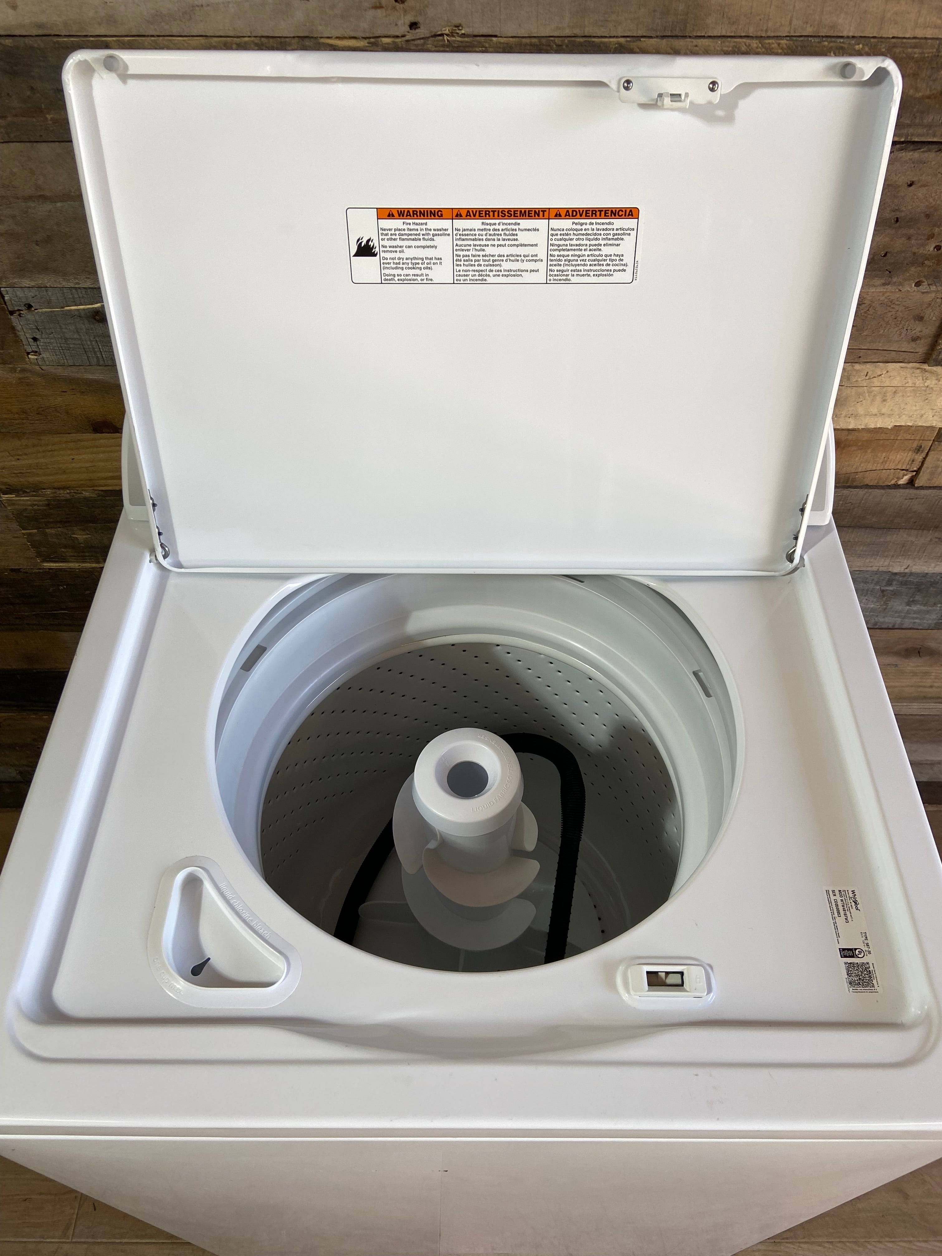 Whirlpool Top Load Grey Face Washer