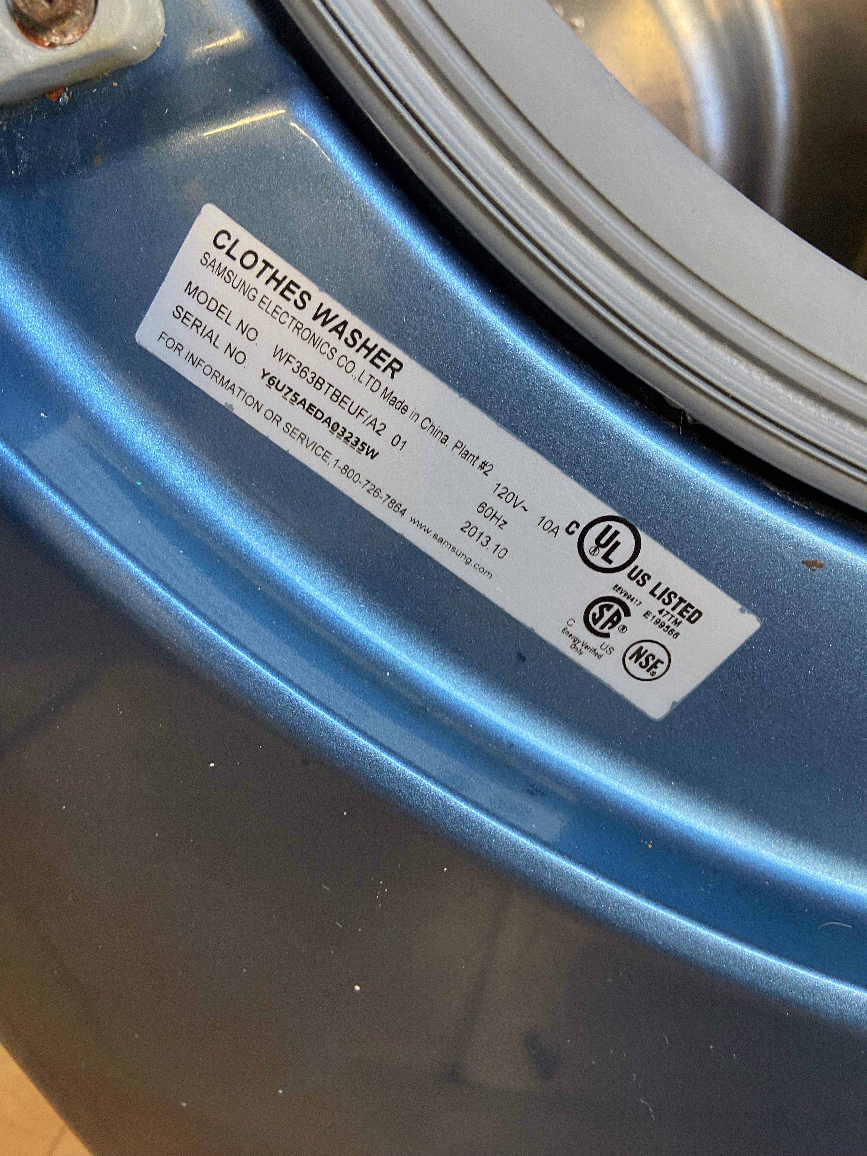 Samsung Front Load Set