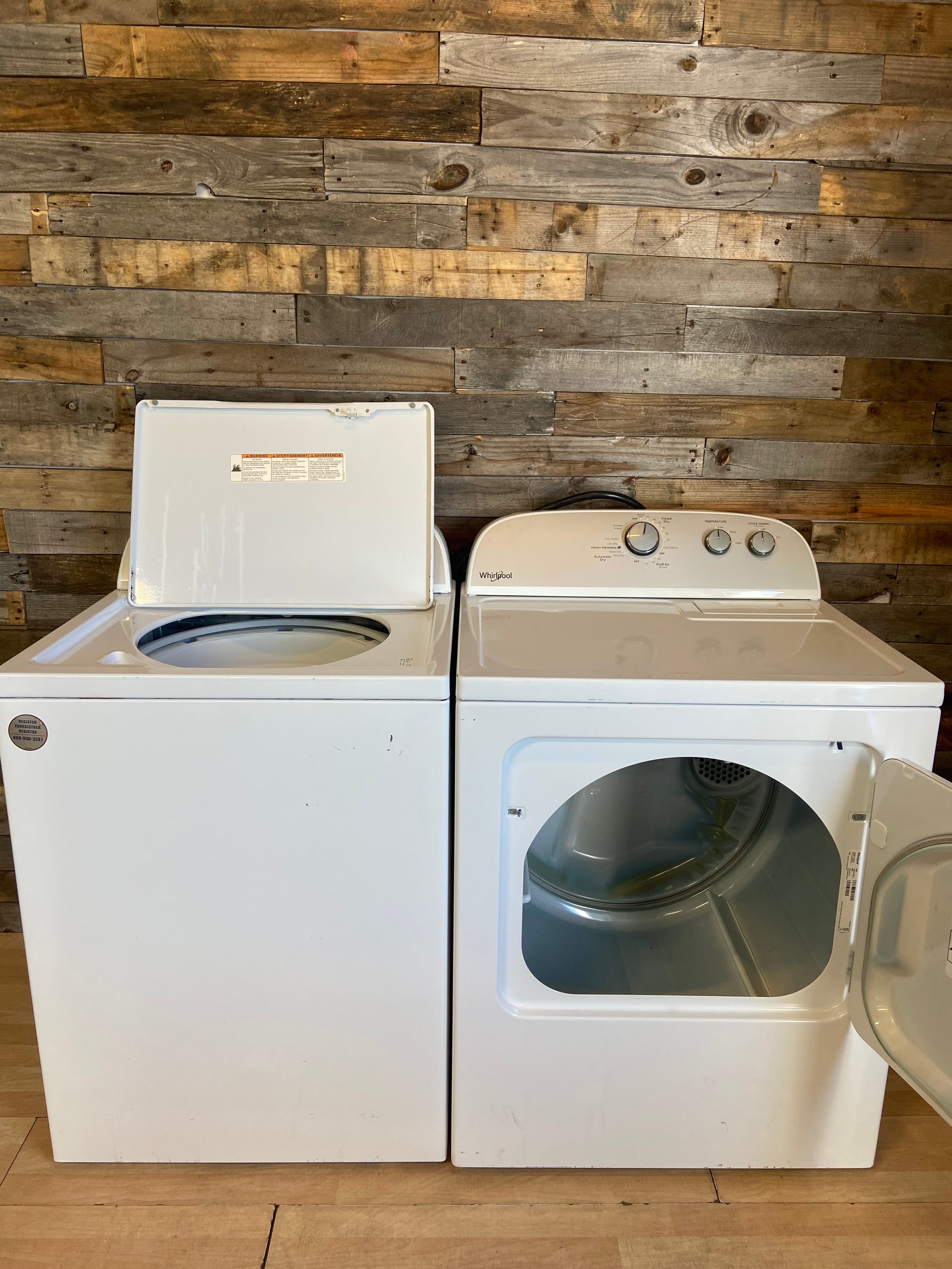 Whirlpool Top Load Set