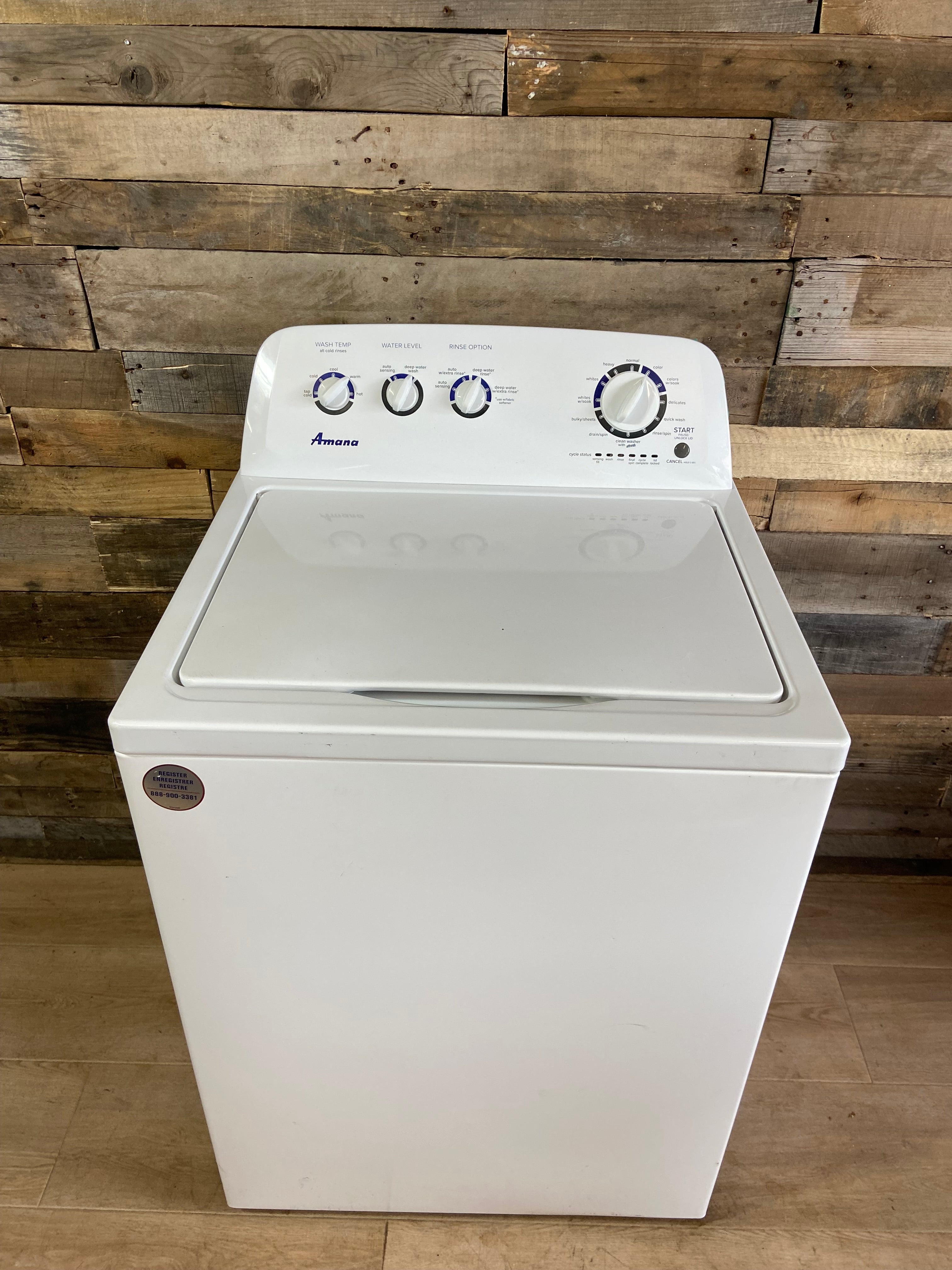 Amana Large Capacity Top Load Washer
