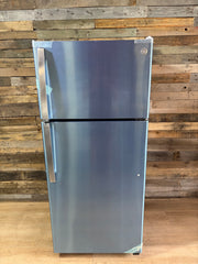 16.6 cu. ft. Top Freezer Refrigerator in Stainless Steel