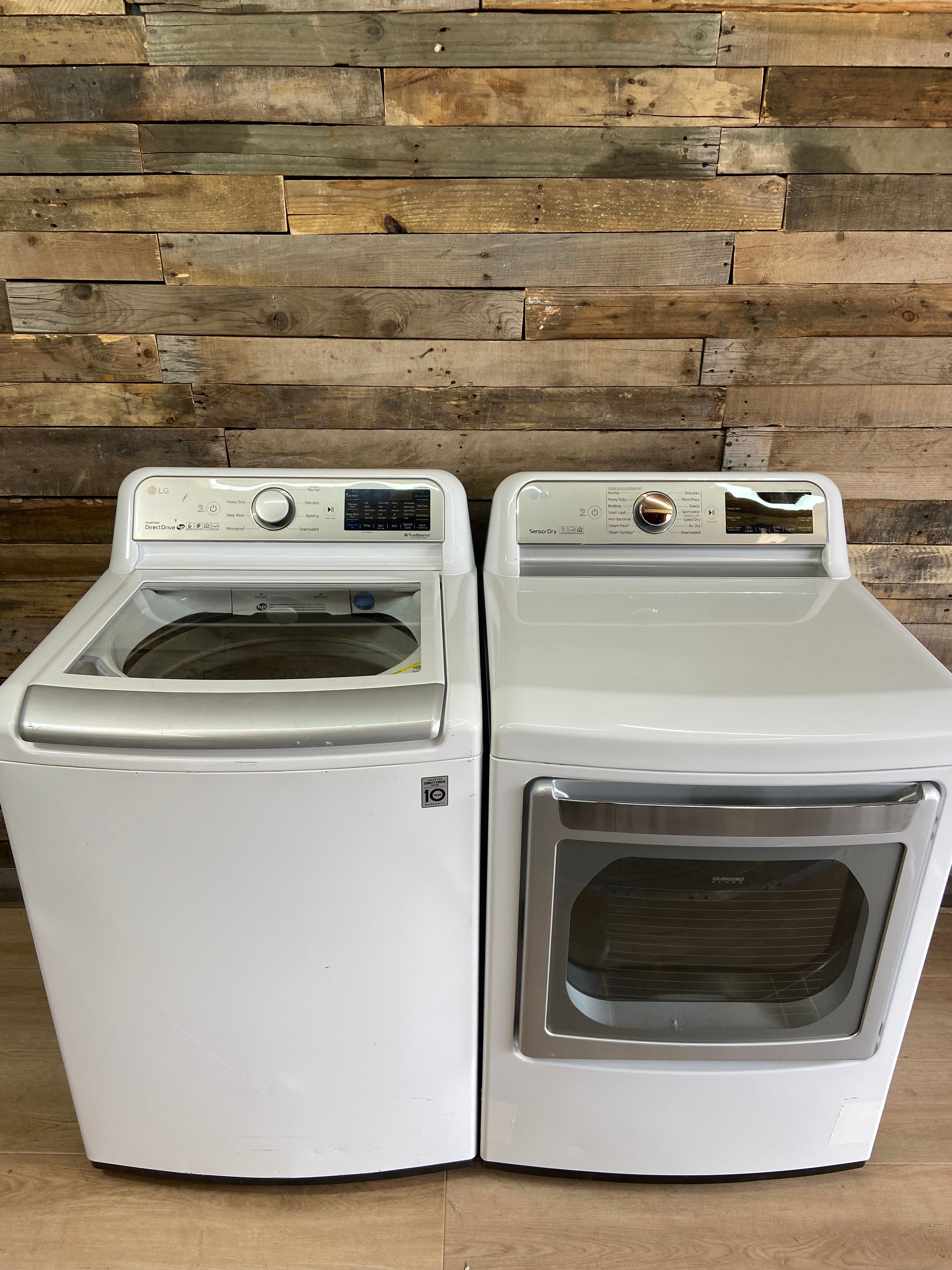 Lg Large Capacity Top Load Set (Agitator)