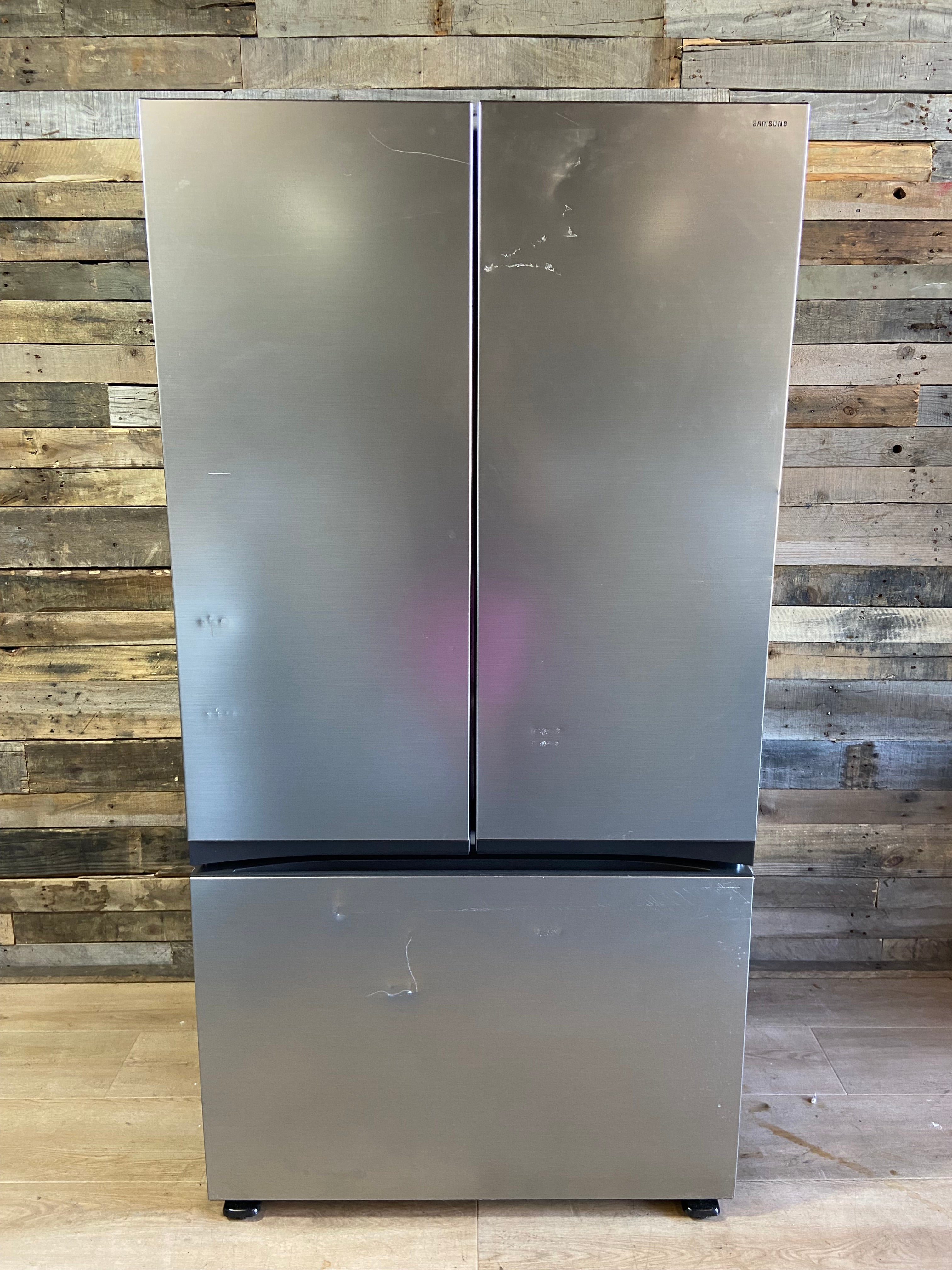 Samsung Counter-Depth Mega Capacity 27-cu ft 3 -Door 36-in Wide with Dual Ice Maker