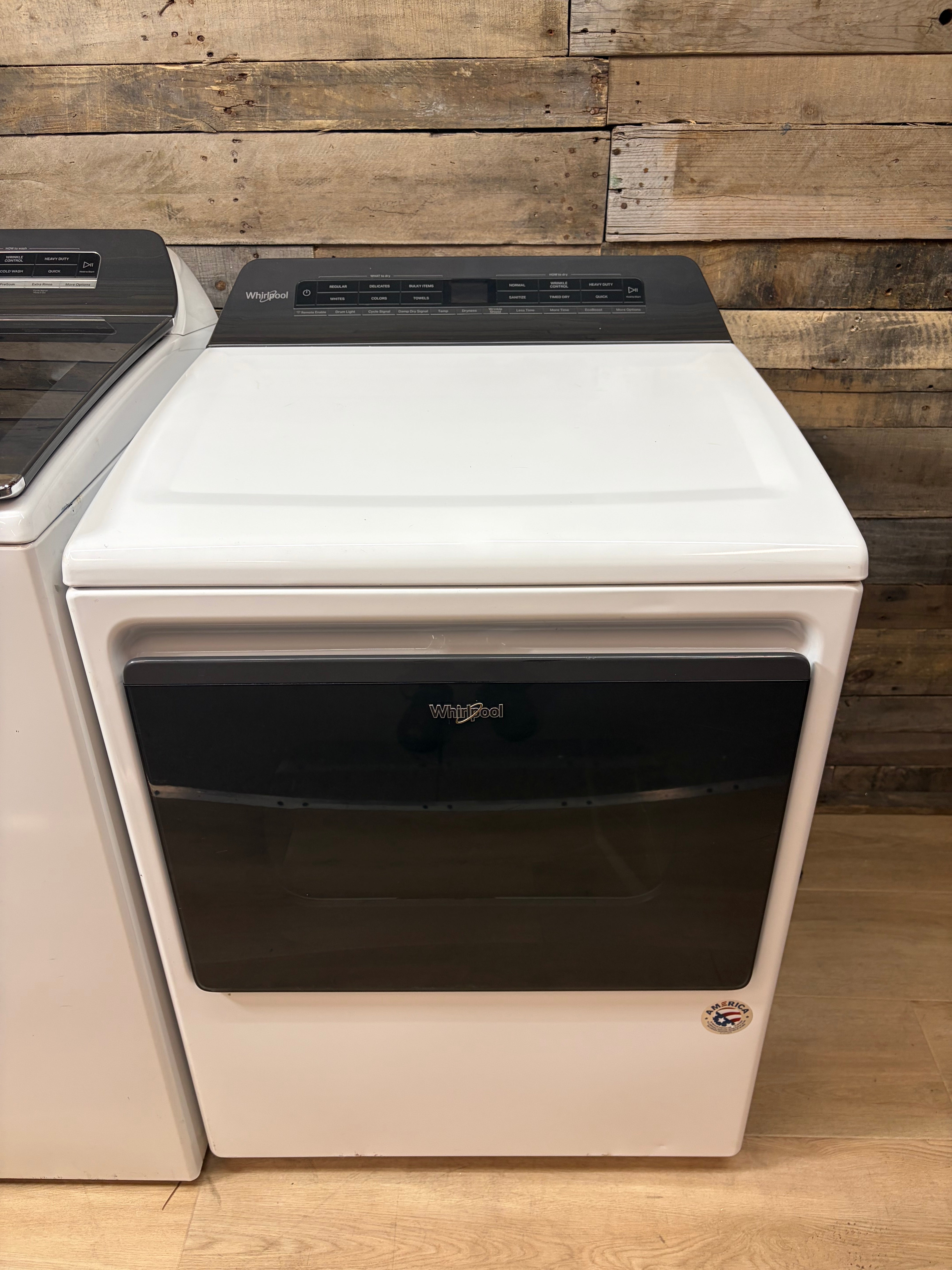 White Whirlpool Load-N-Go Wifi Enable Top Load Set