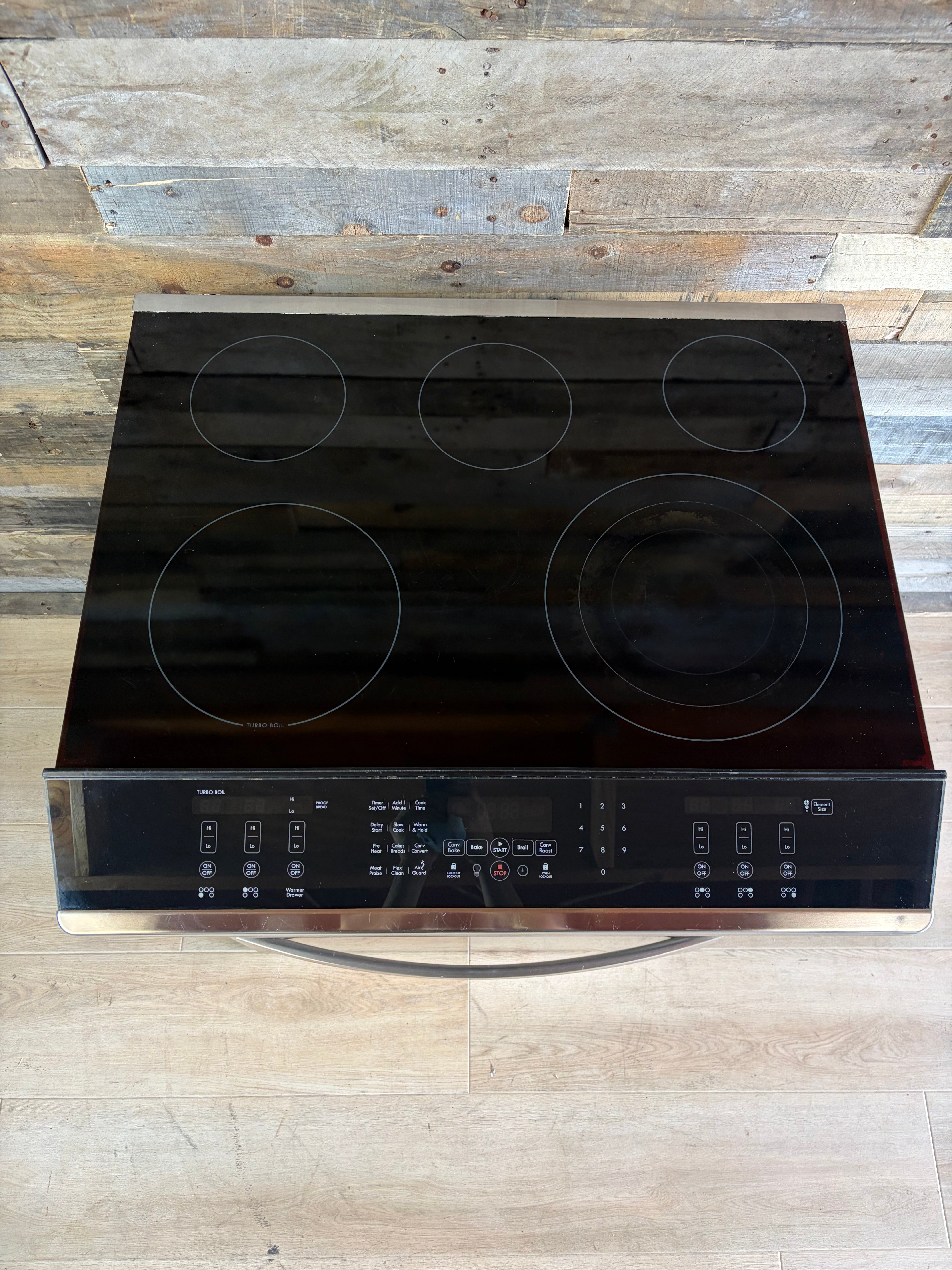 Kenmore Elite Stainless Slide In Convection Range