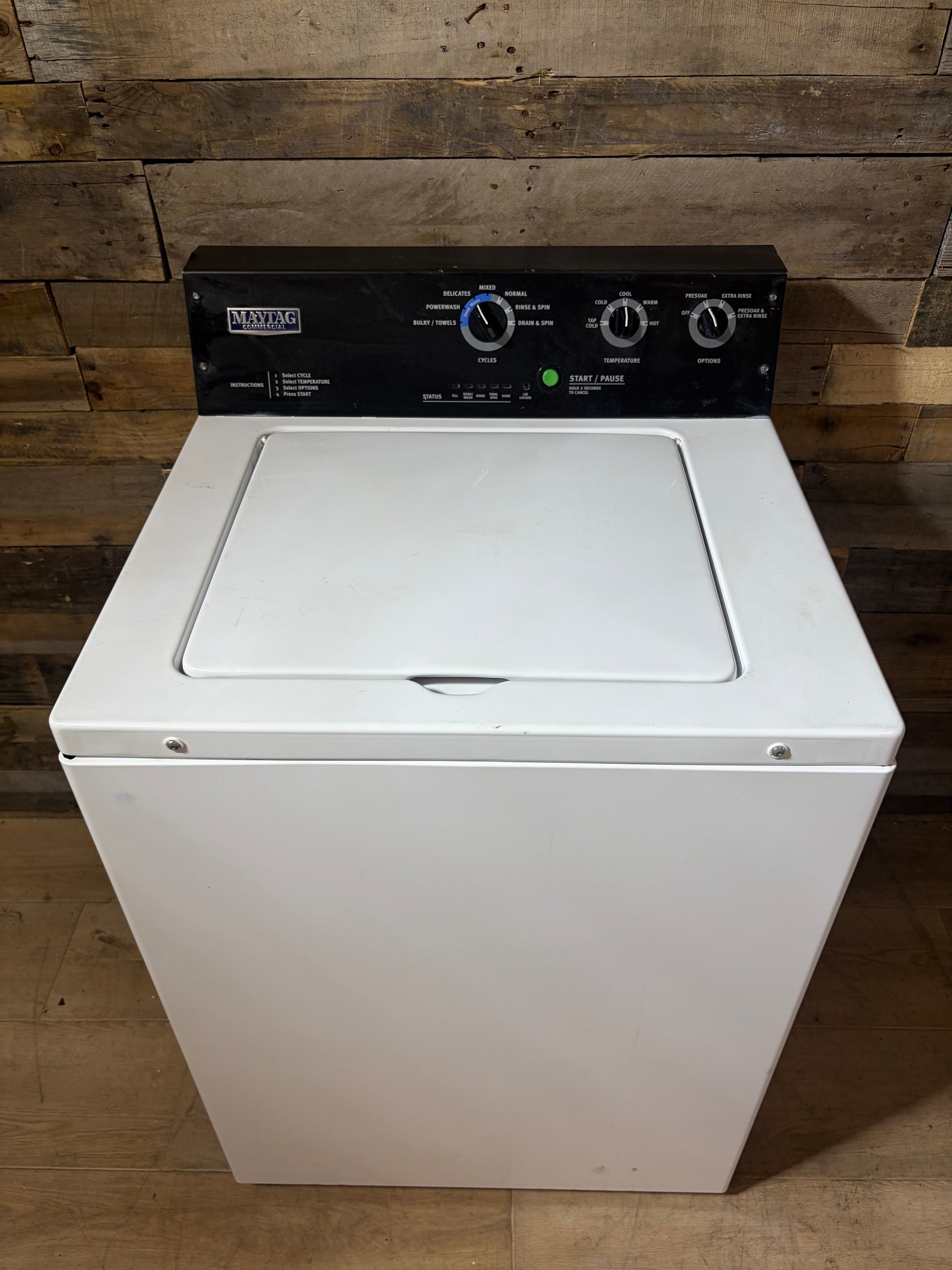Maytag Commercial Large Capacity Top Load Washer