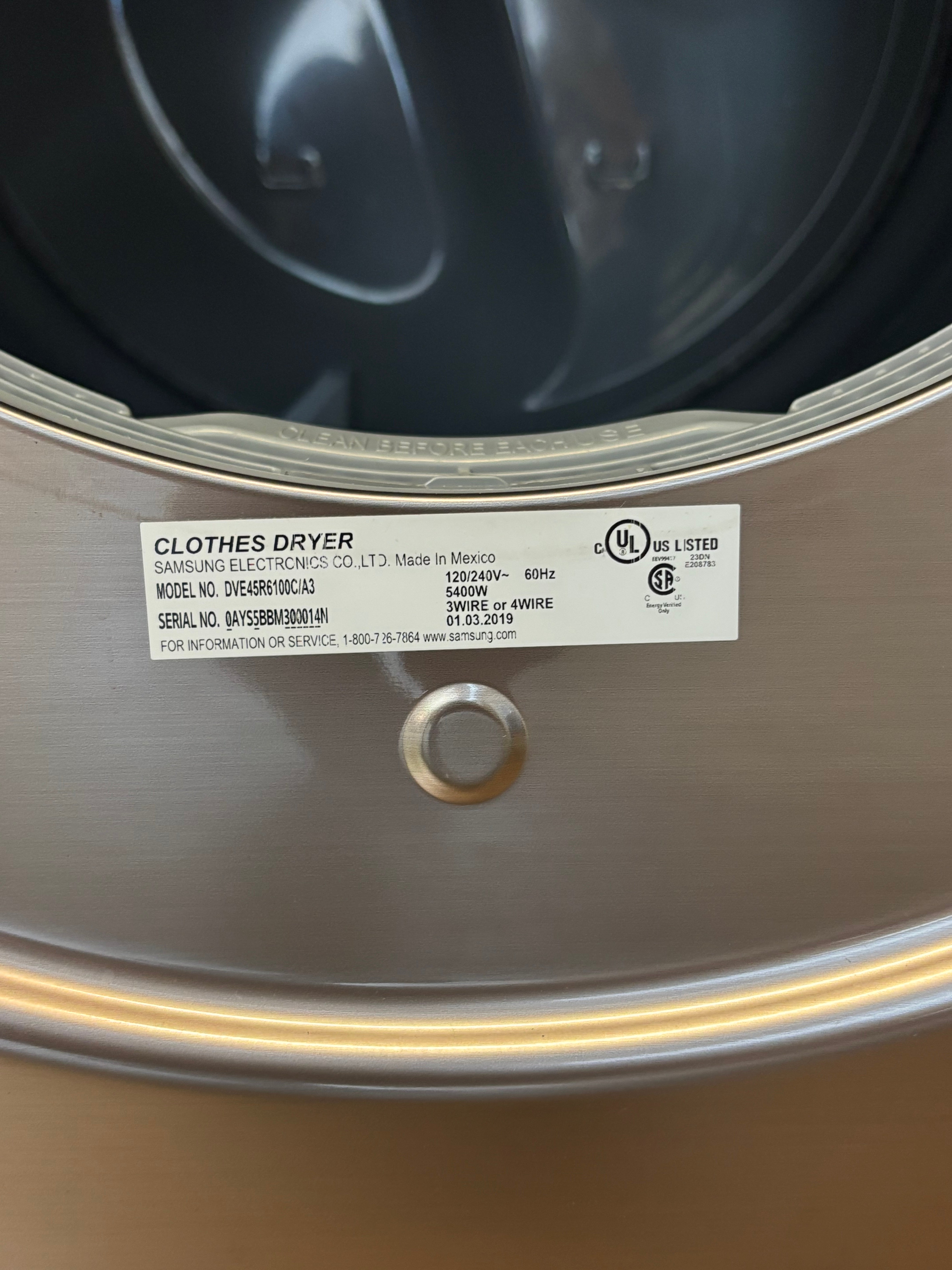 Samsung Bronze Front Load Set