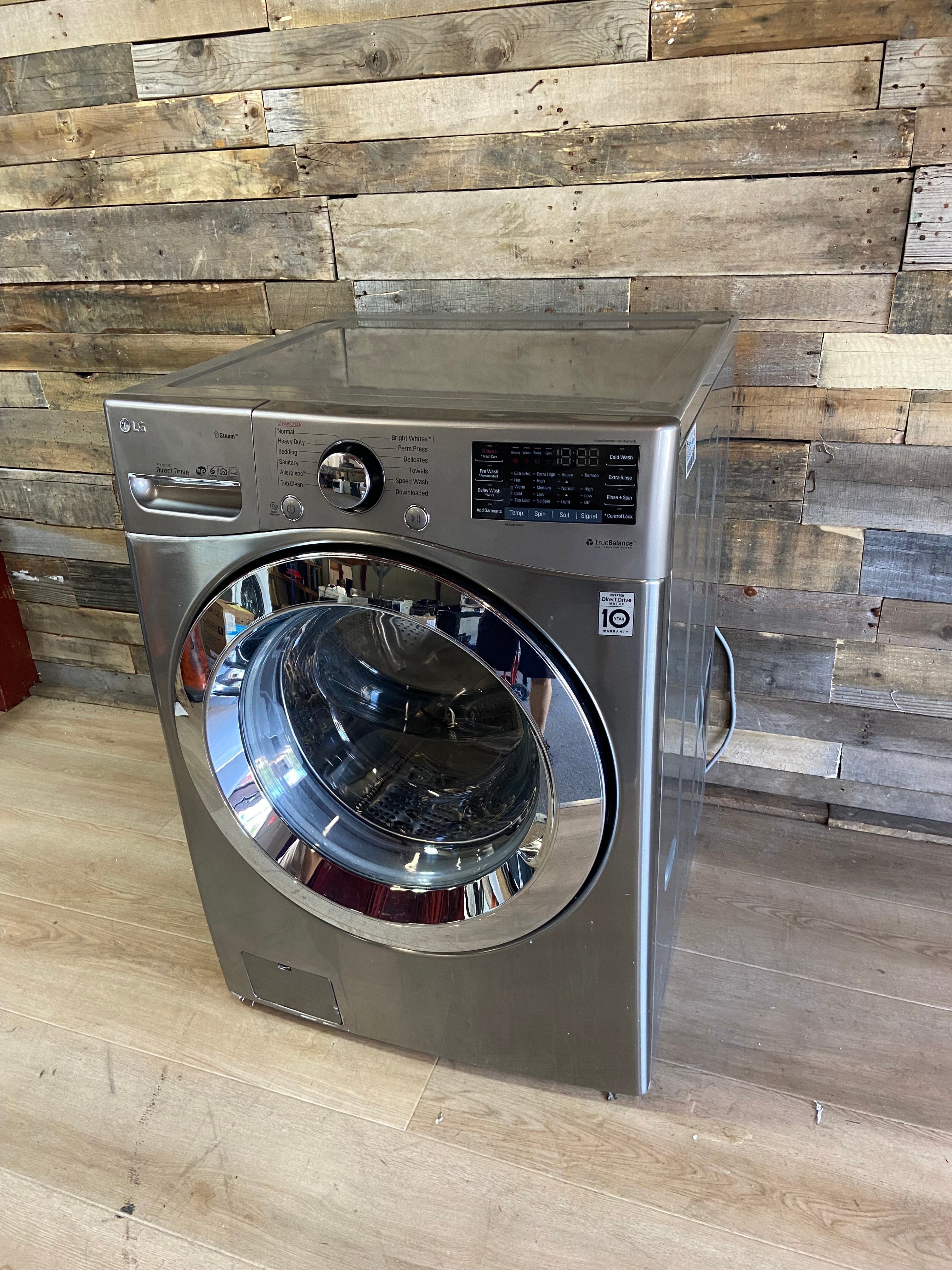 LG Stainless Front Load Washing Machine