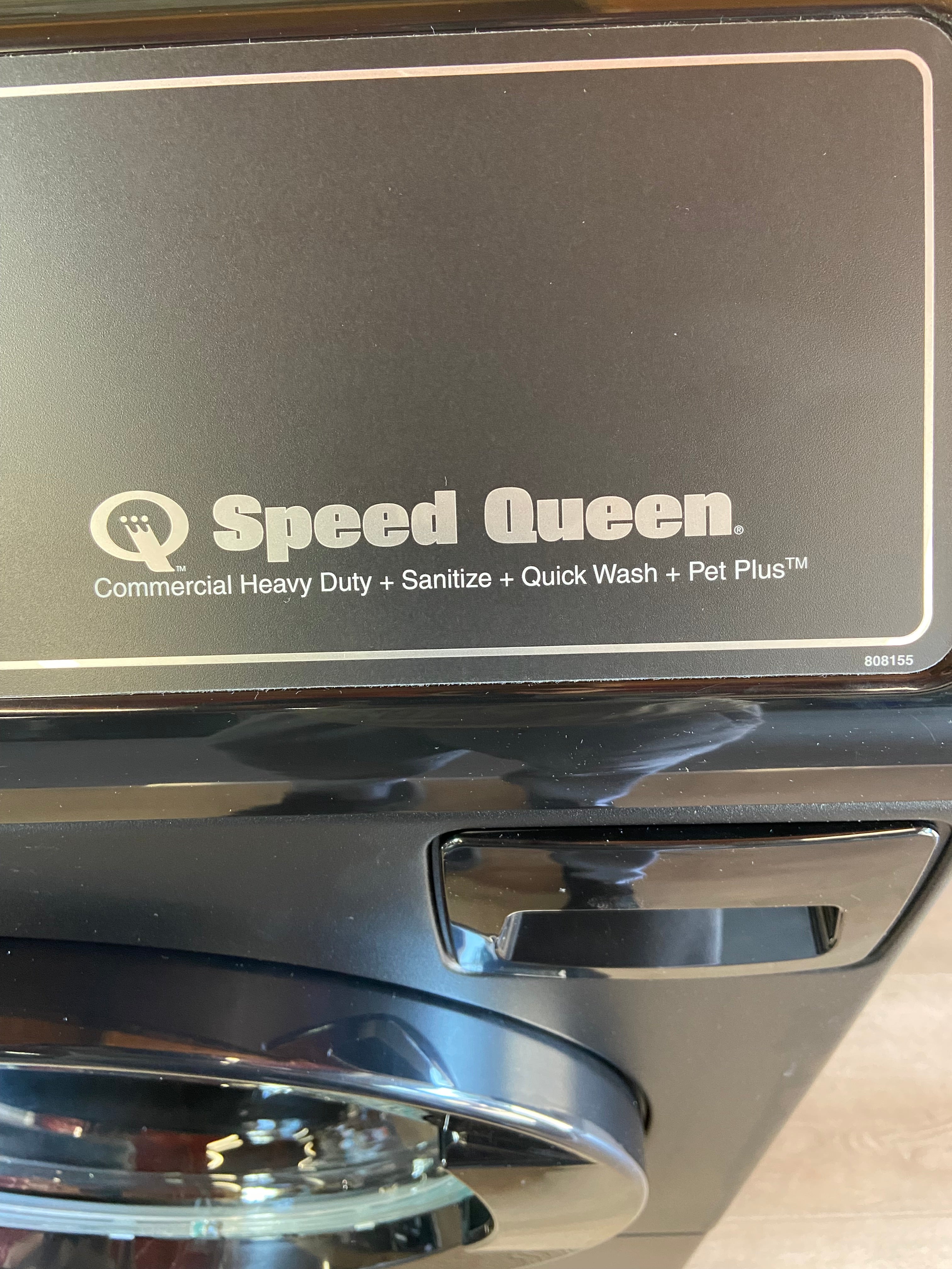 Speed Queen® FF7 3.5 Cu. Ft. Matte Black Front Load Washer