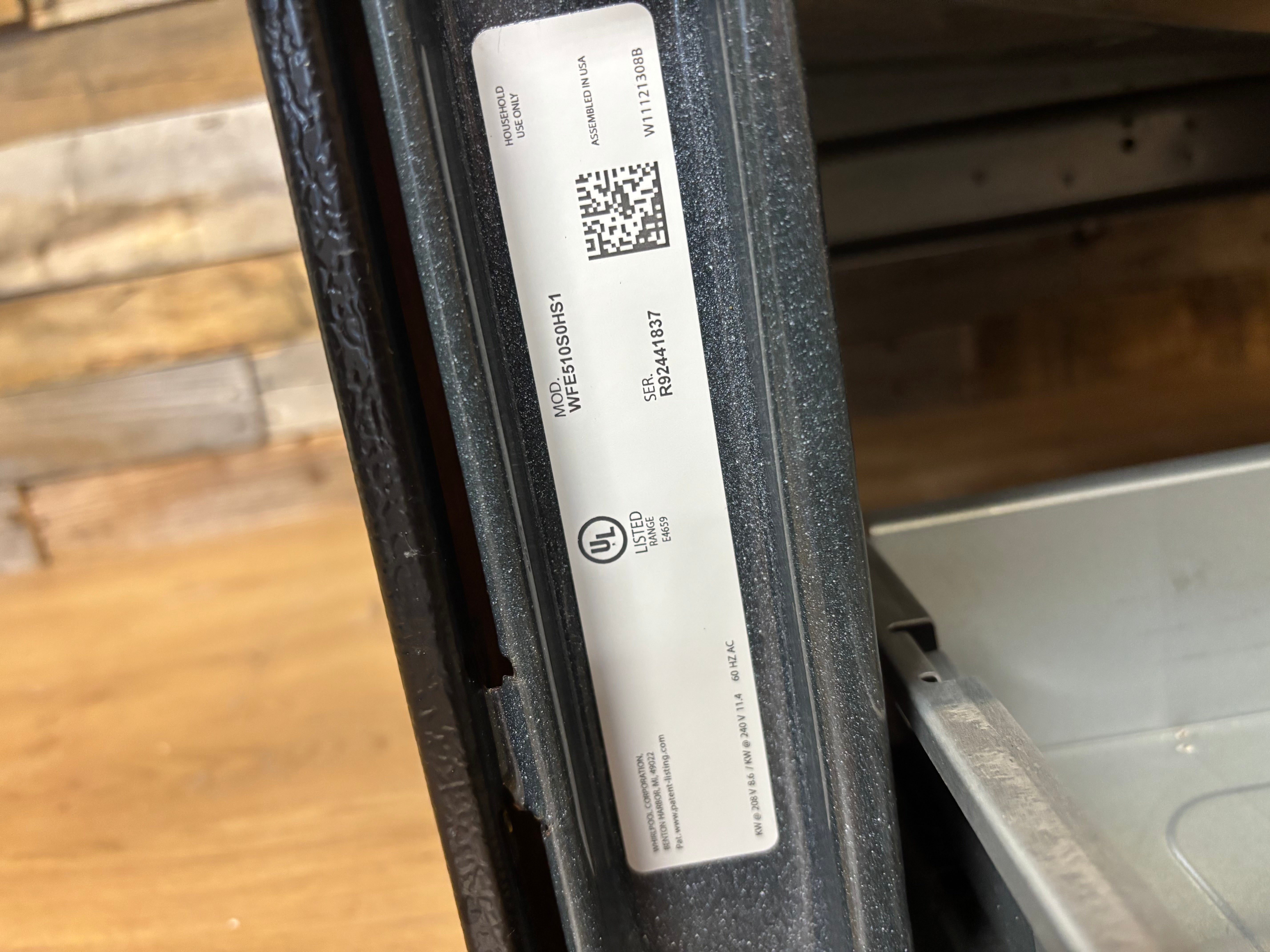 Whirlpool Stainless Range
