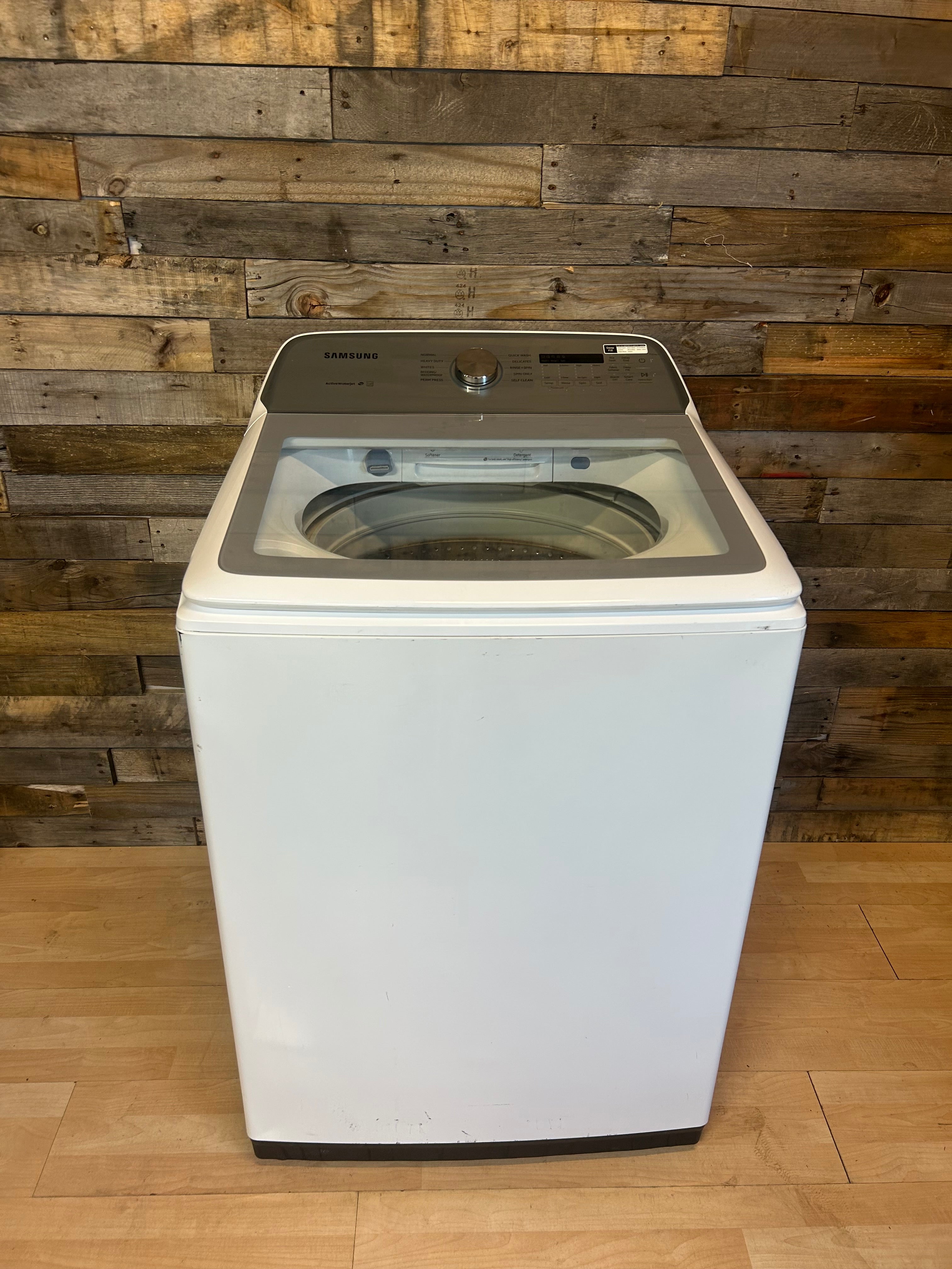 Samsung Grey Face Glass Top Washer