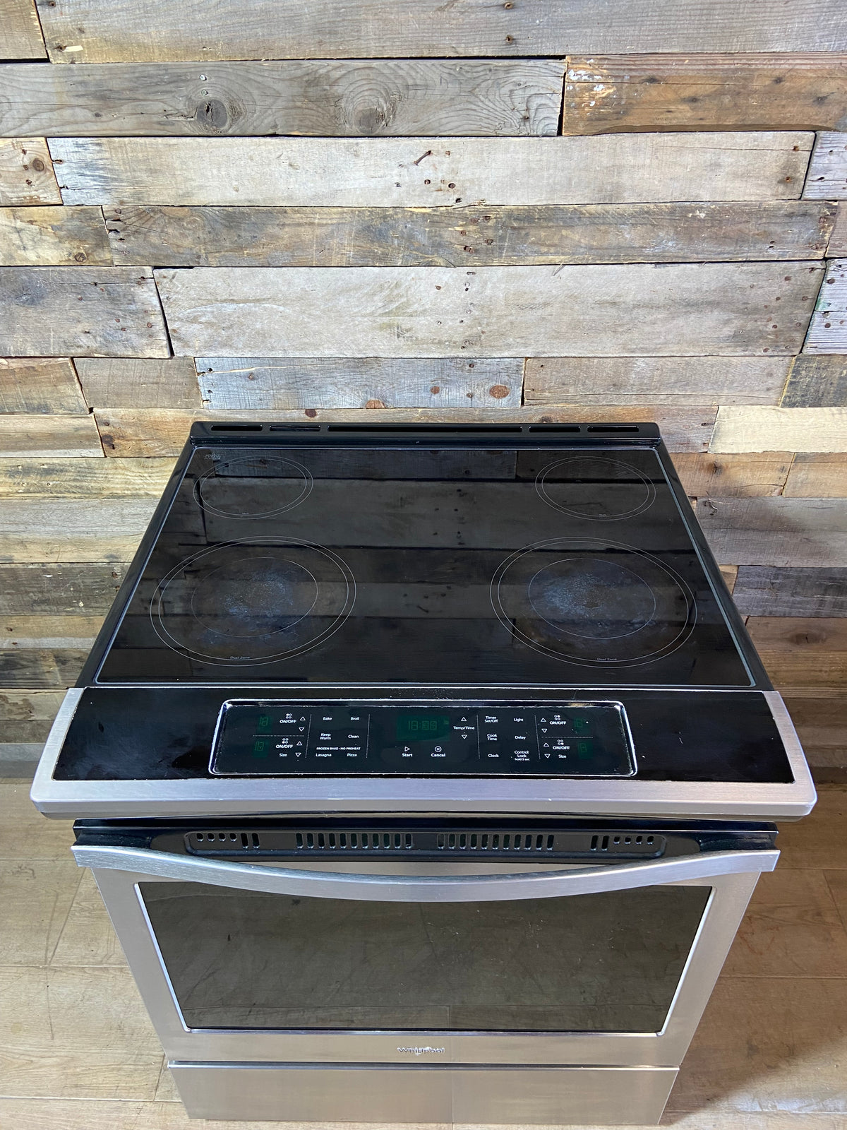 Whirlpool Stainless Steel Slide in Range