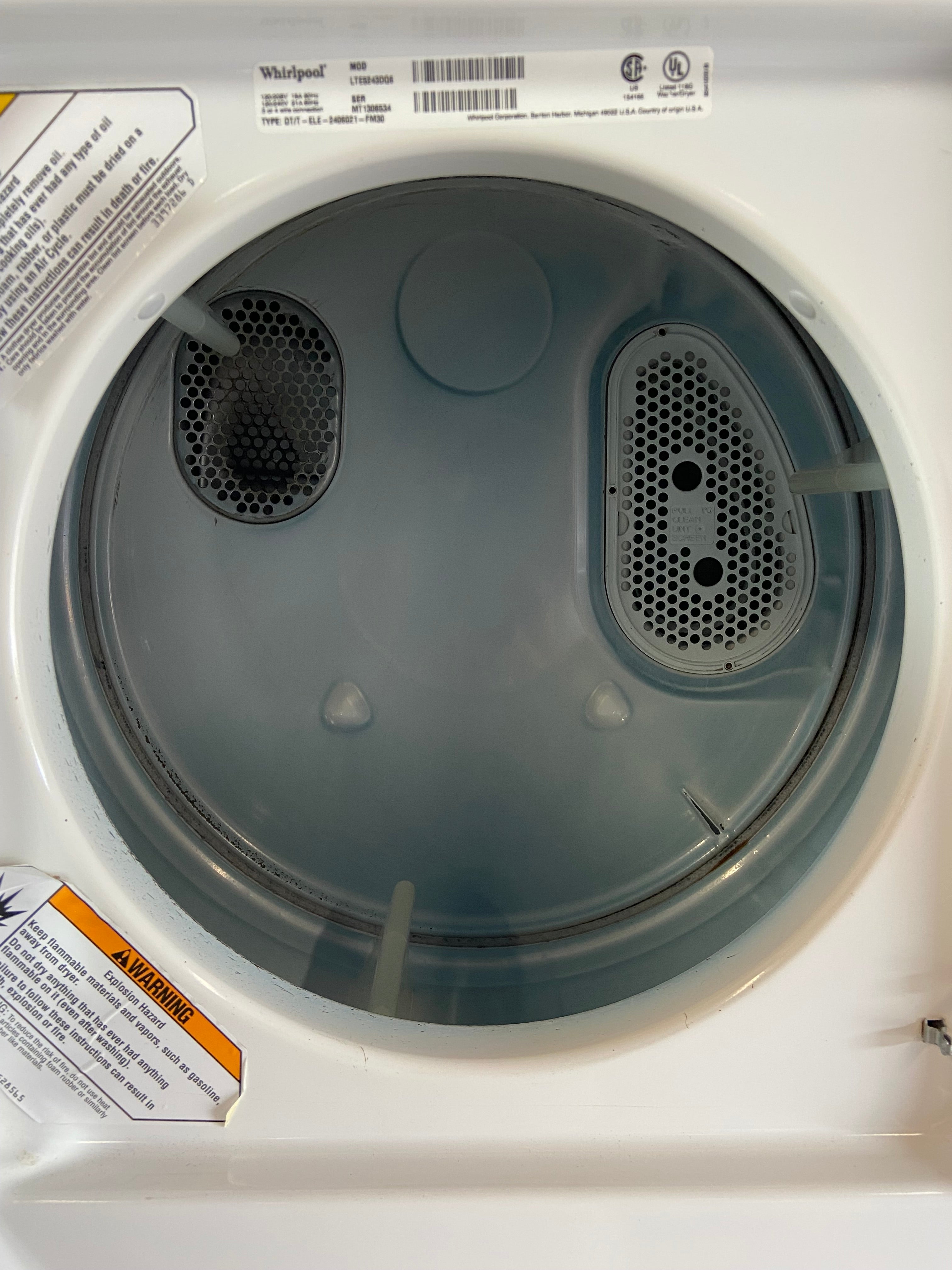 Whirlpool Thin Twin 24inch Stackable (240v)