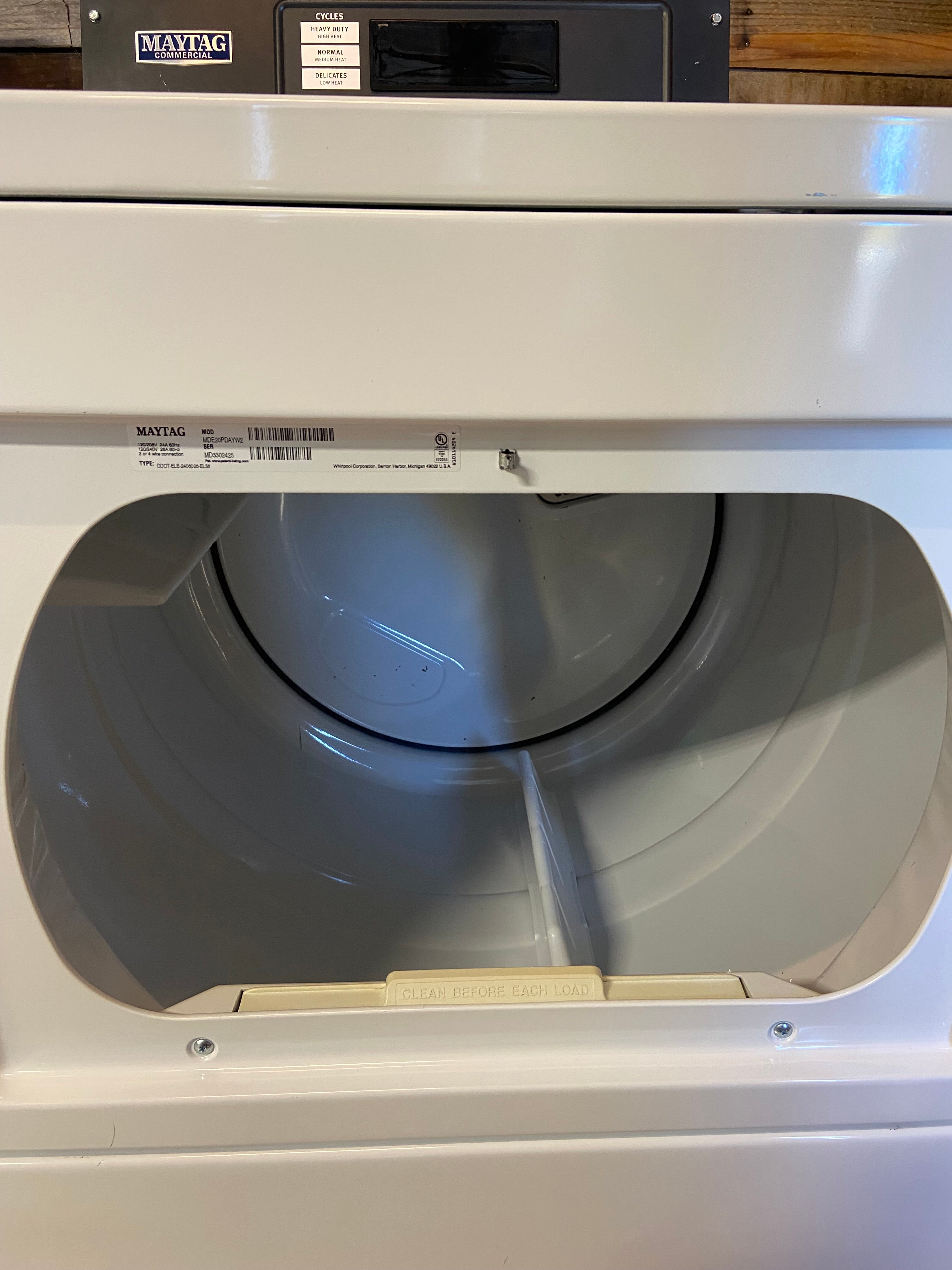 Maytag Commercial Top Load Set