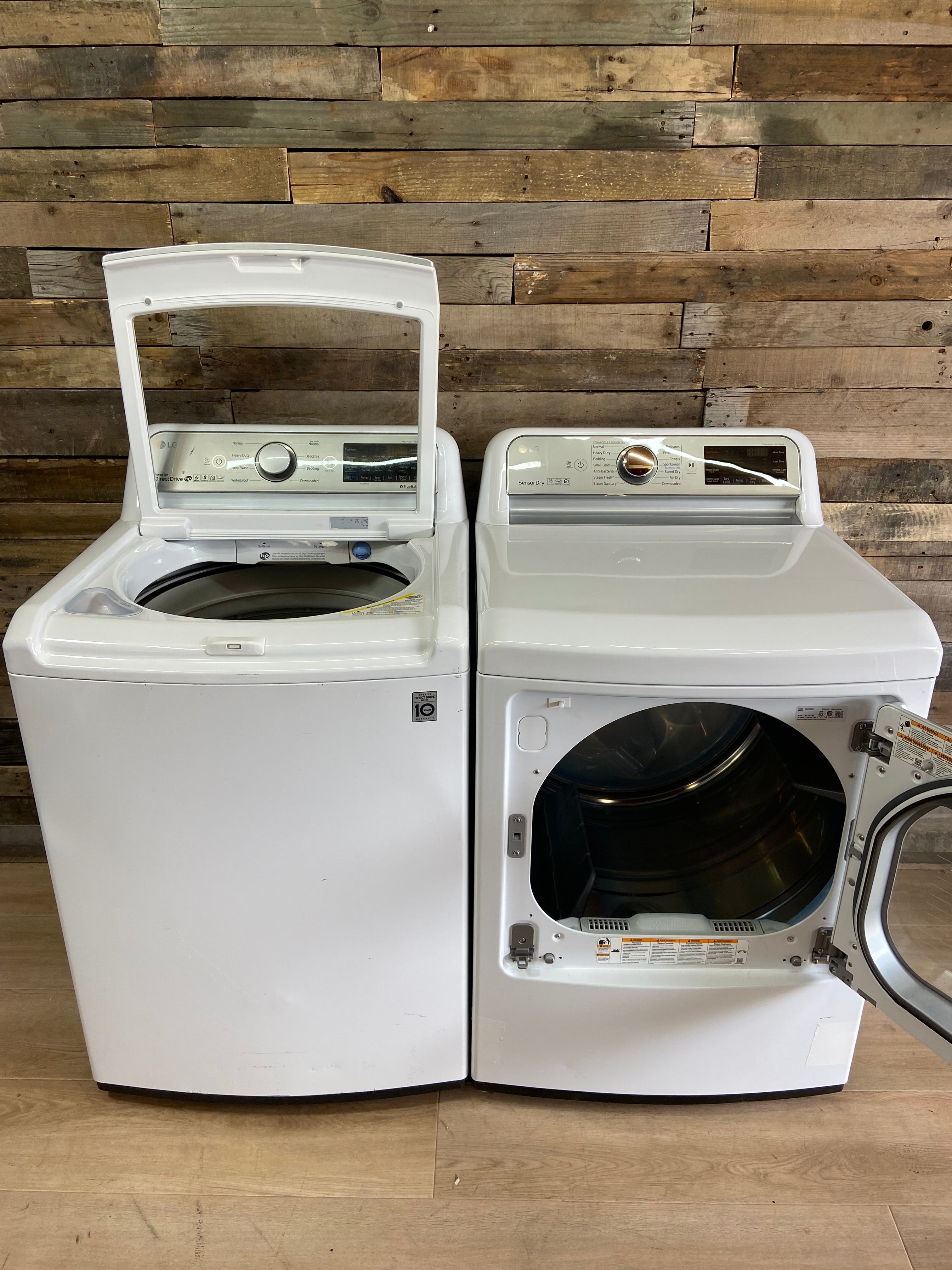 Lg Large Capacity Top Load Set (Agitator)