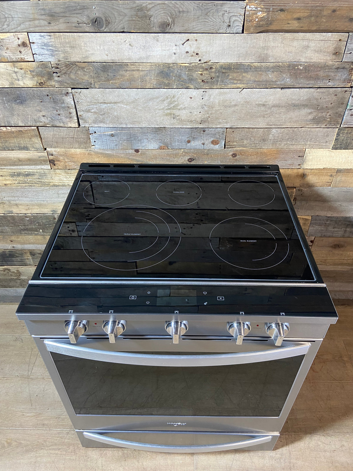 Whirlpool Stainless 5 Burner Slide In Range
