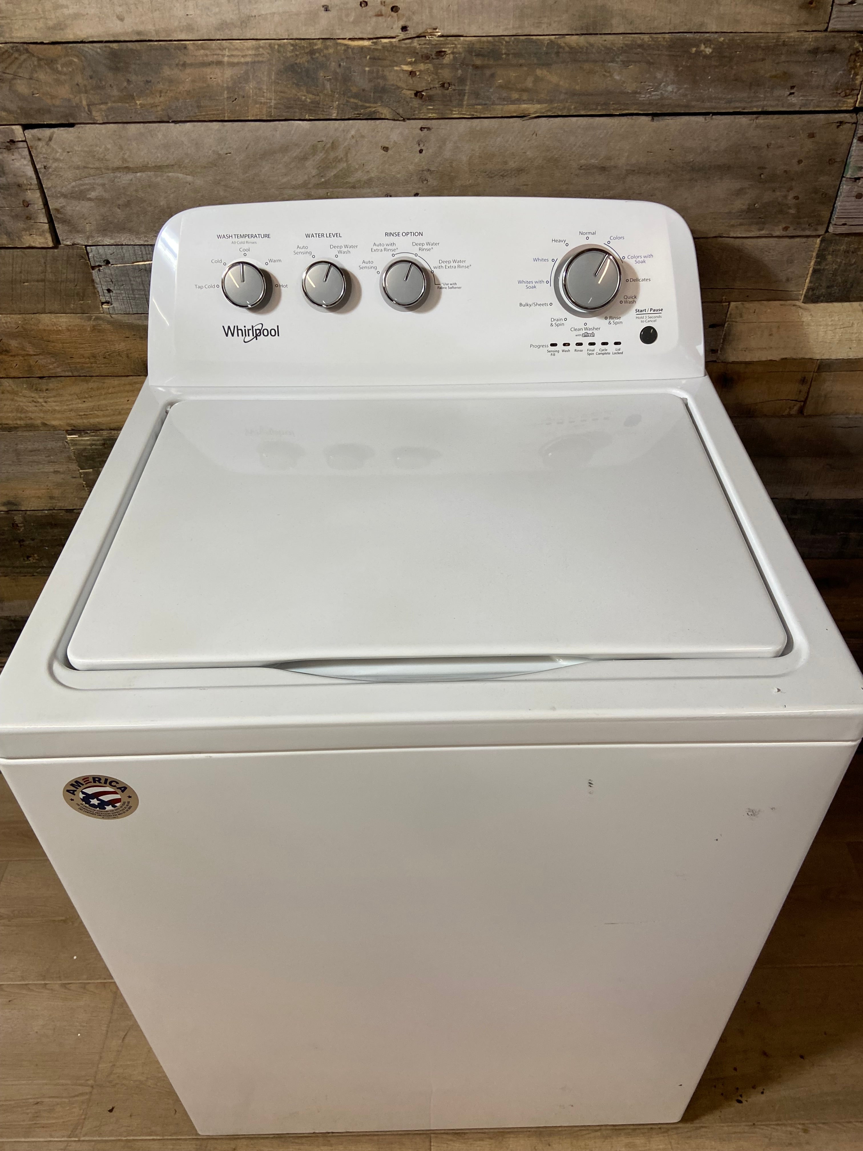 Whirlpool White Top Load Washer