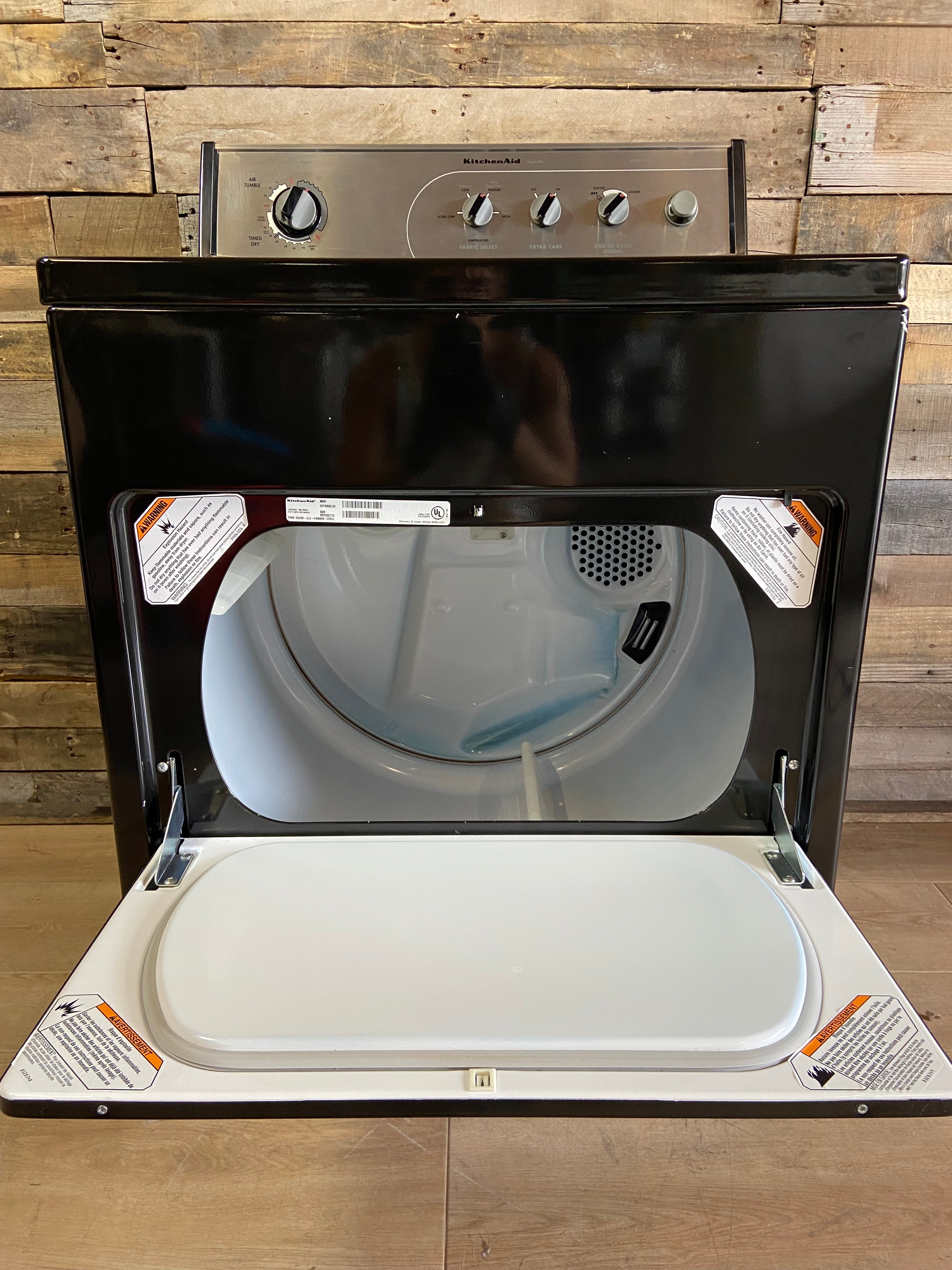 Black KitchenAid Dryer