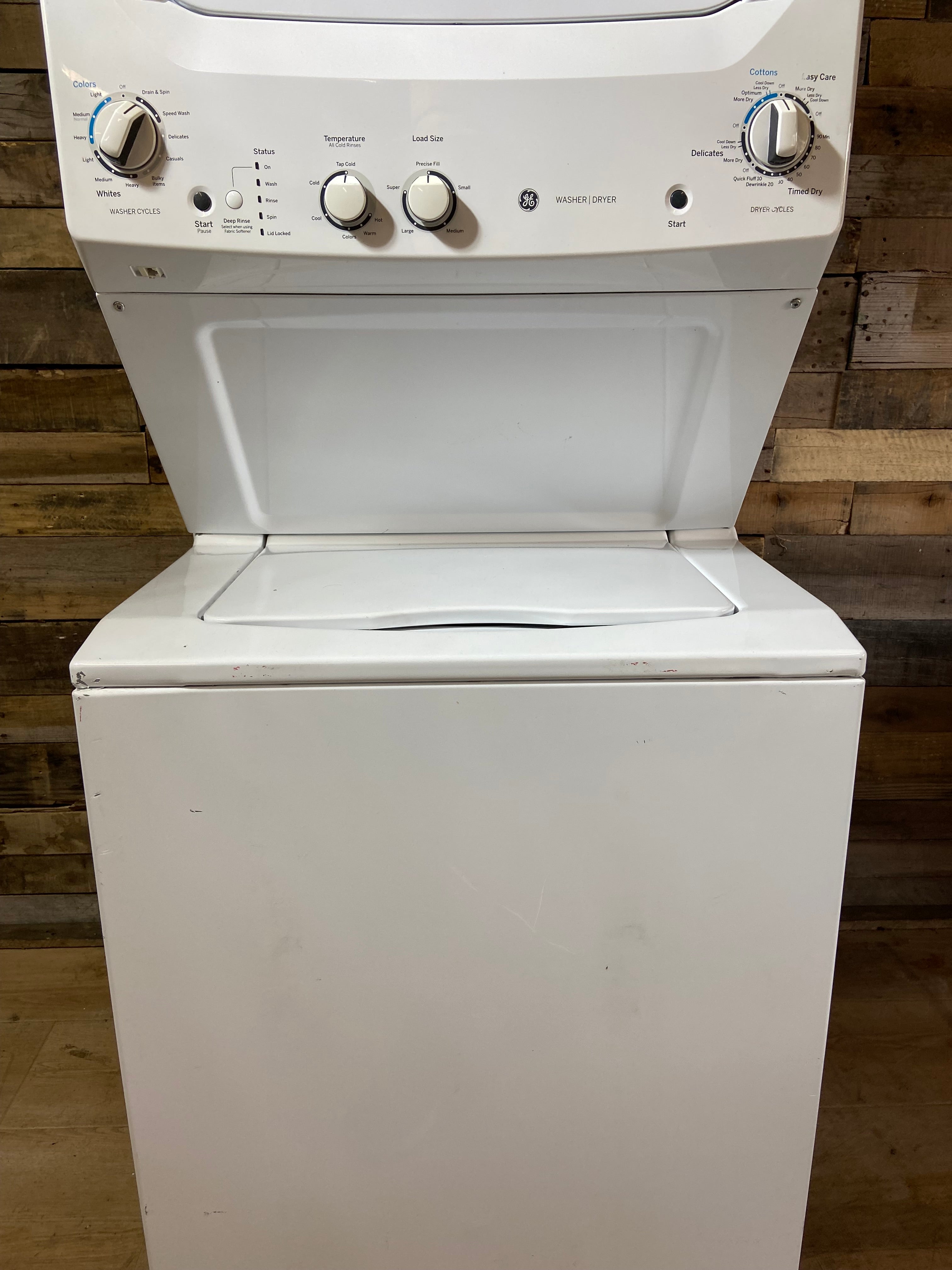GE 27 inch Stackable Washer & Dryer