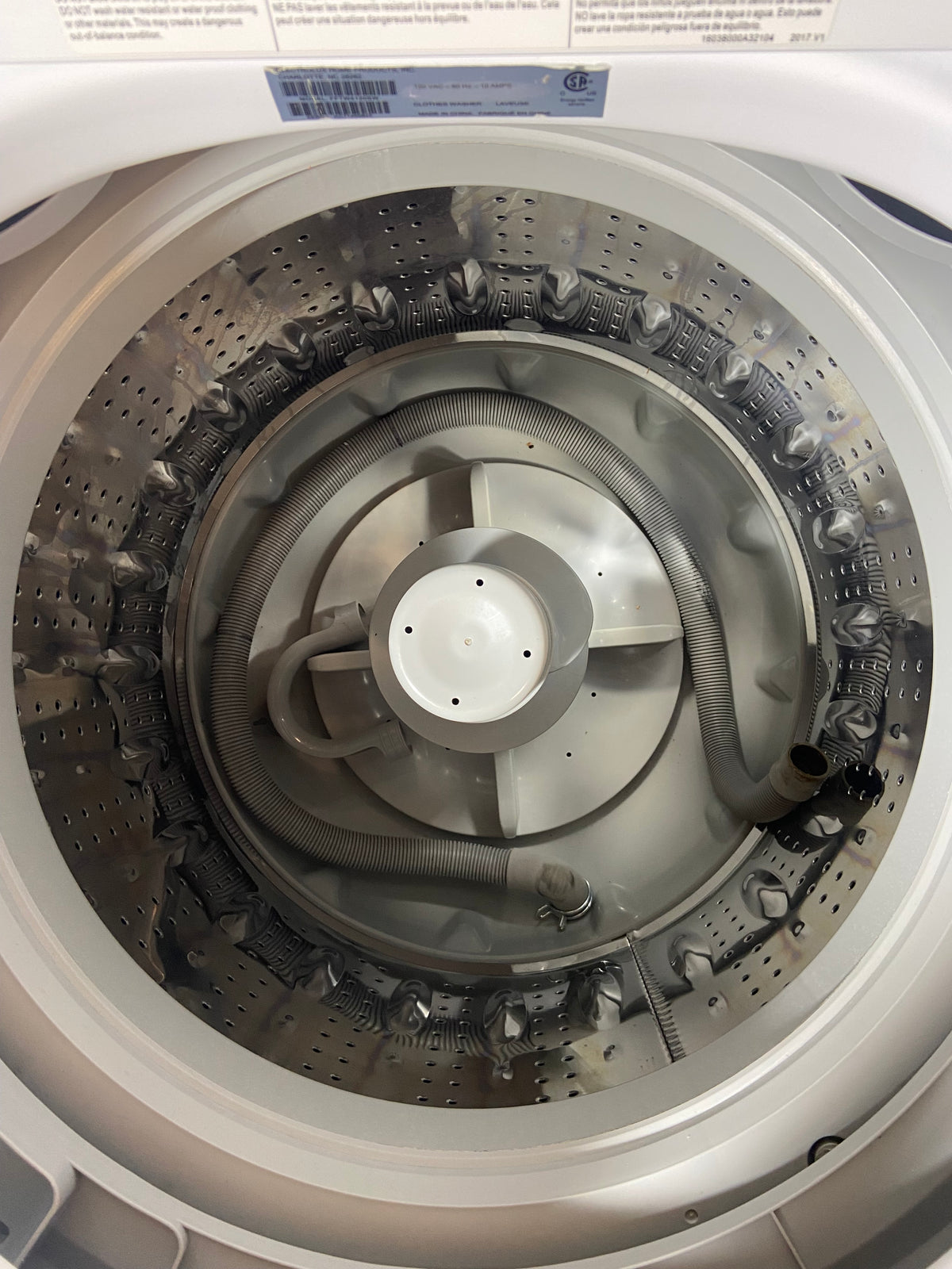Frigidaire MaxFill Top Load Glass Lid Washer & Dryer Set