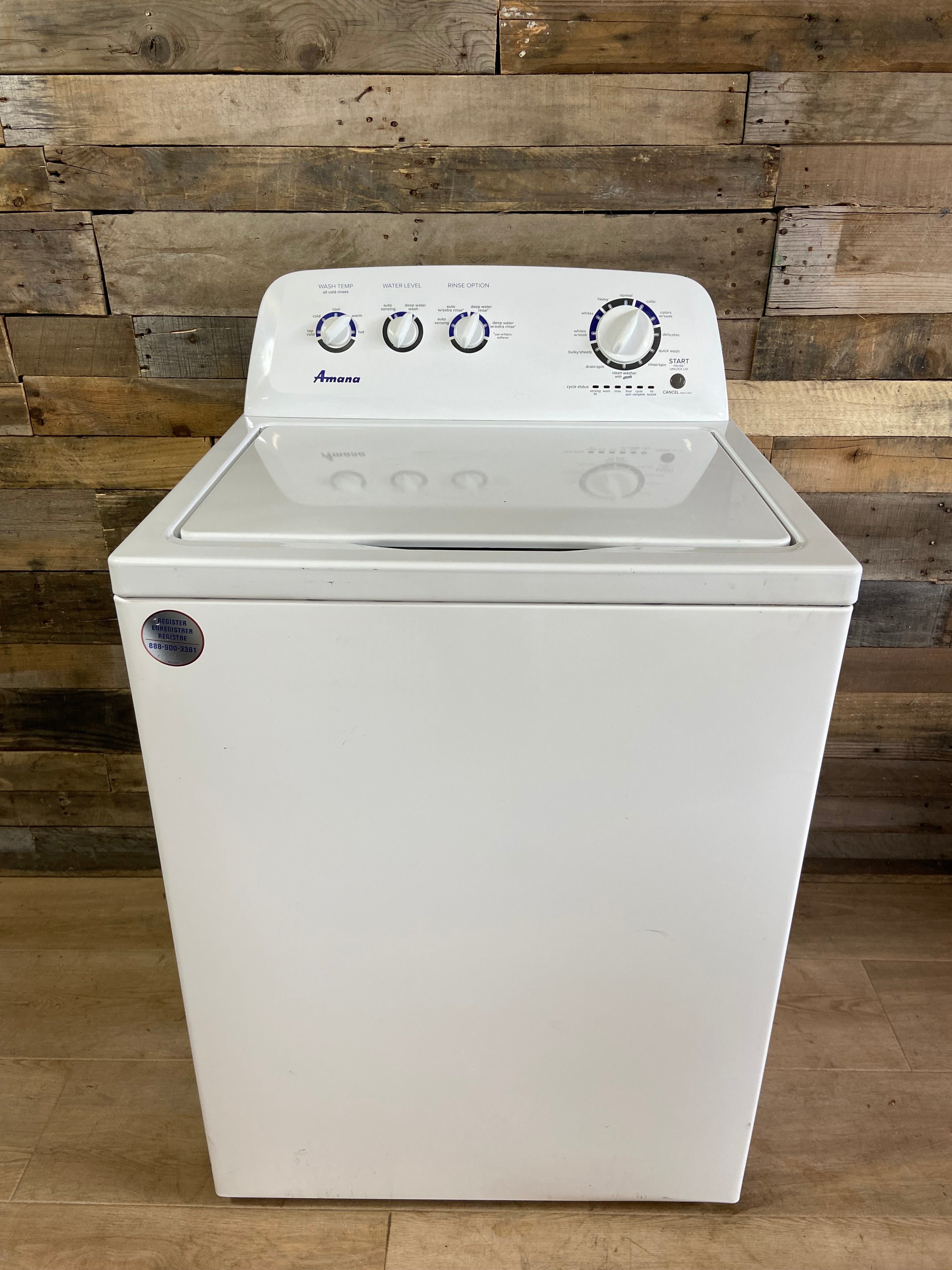 Amana Large Capacity Top Load Washer