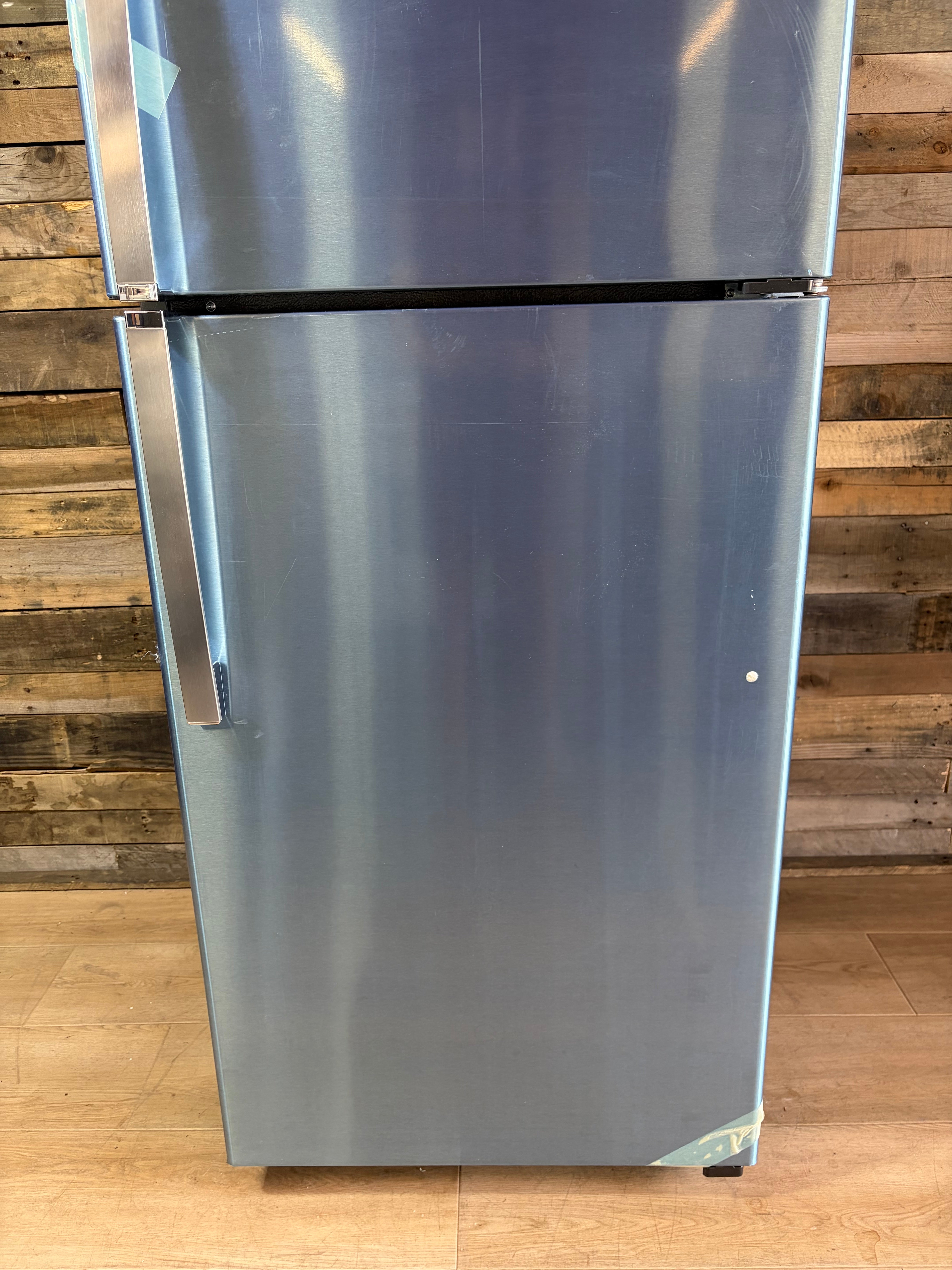 16.6 cu. ft. Top Freezer Refrigerator in Stainless Steel