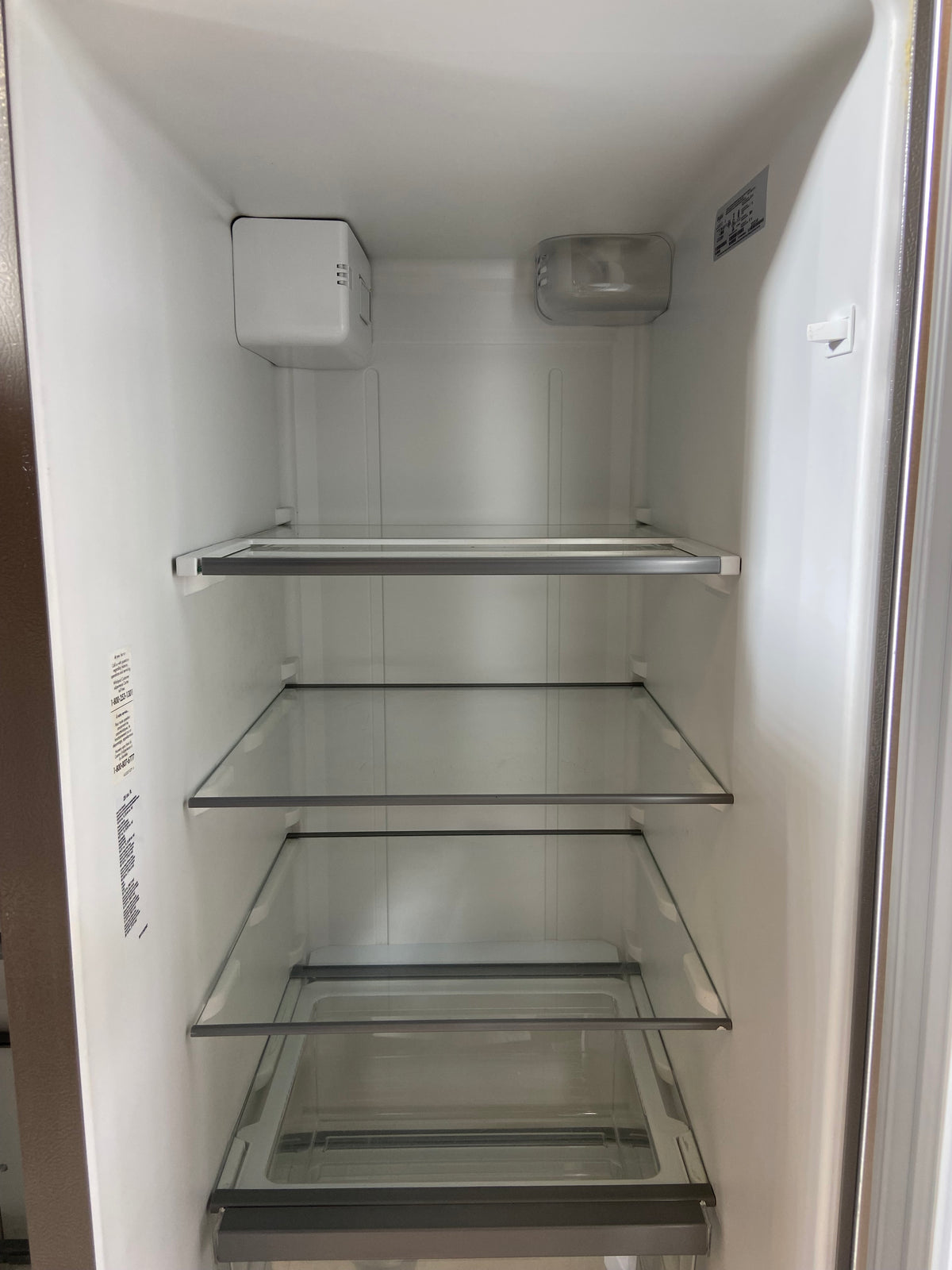 Whirlpool 36” Side by Side Refrigerator (No Ice Maker)