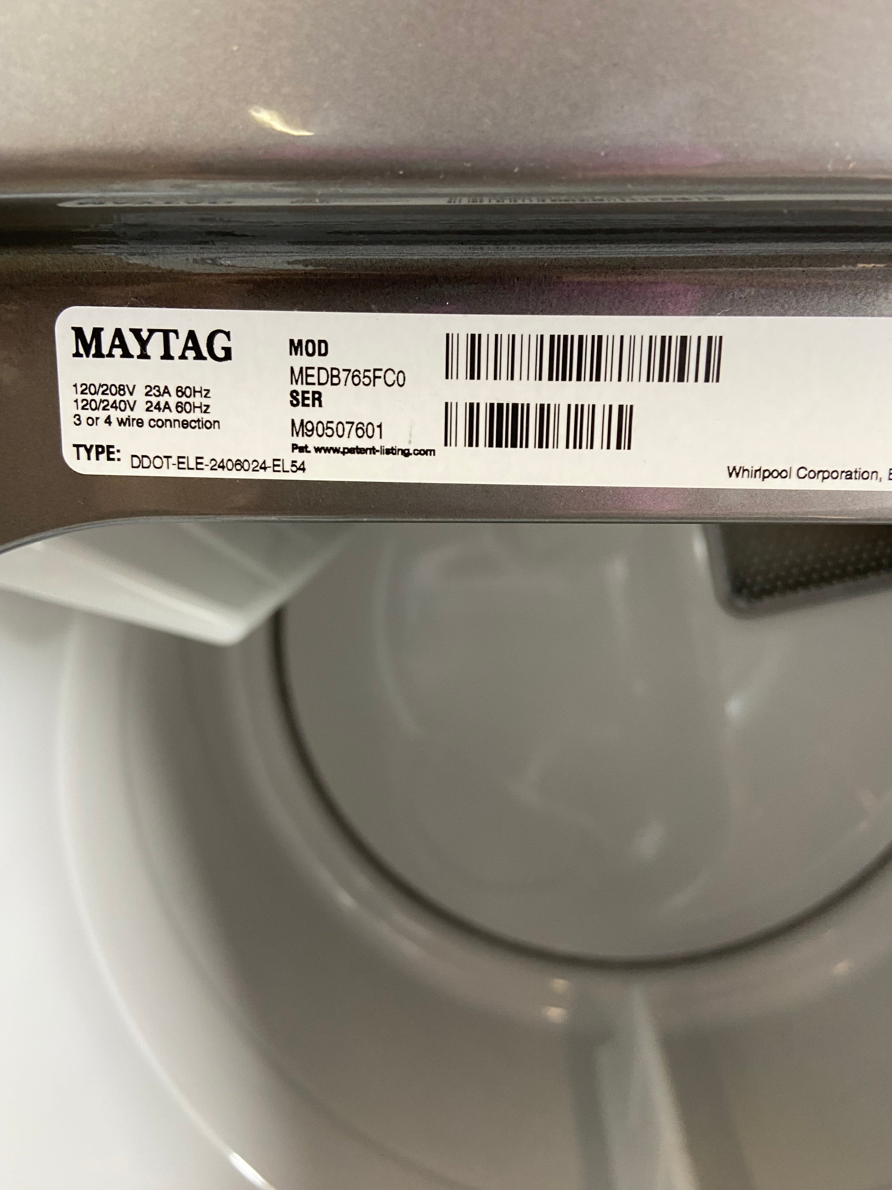 Maytag Grey Large Capacity Washer & Dryer Set