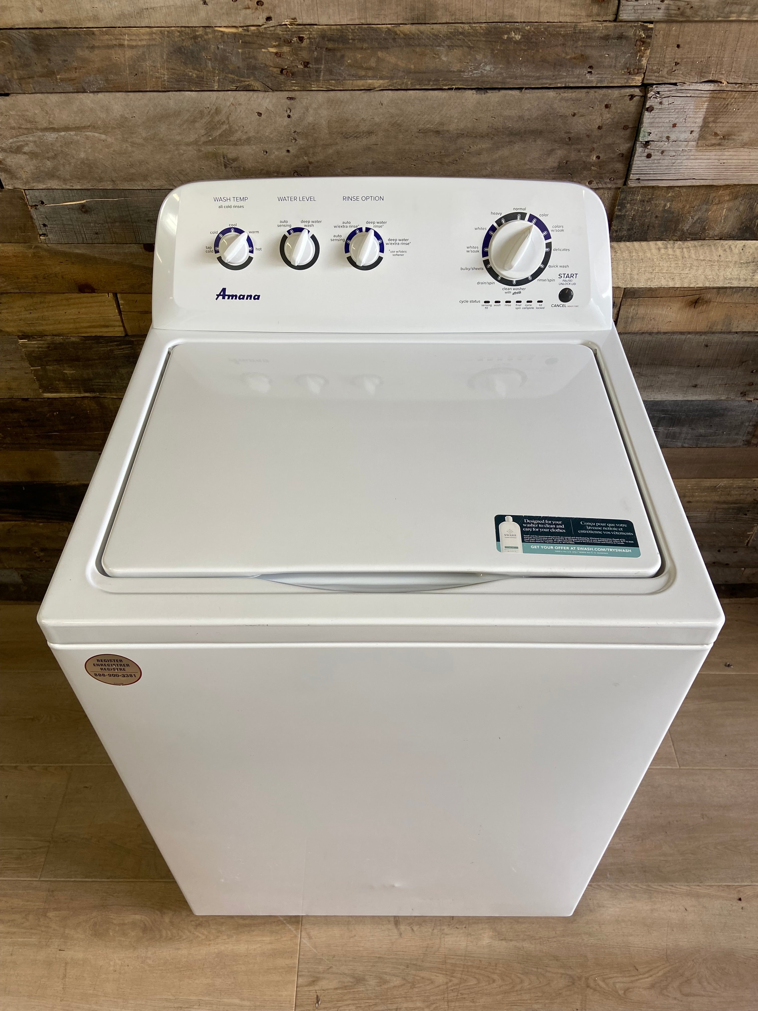 Amana Large Capacity Top Load Washer
