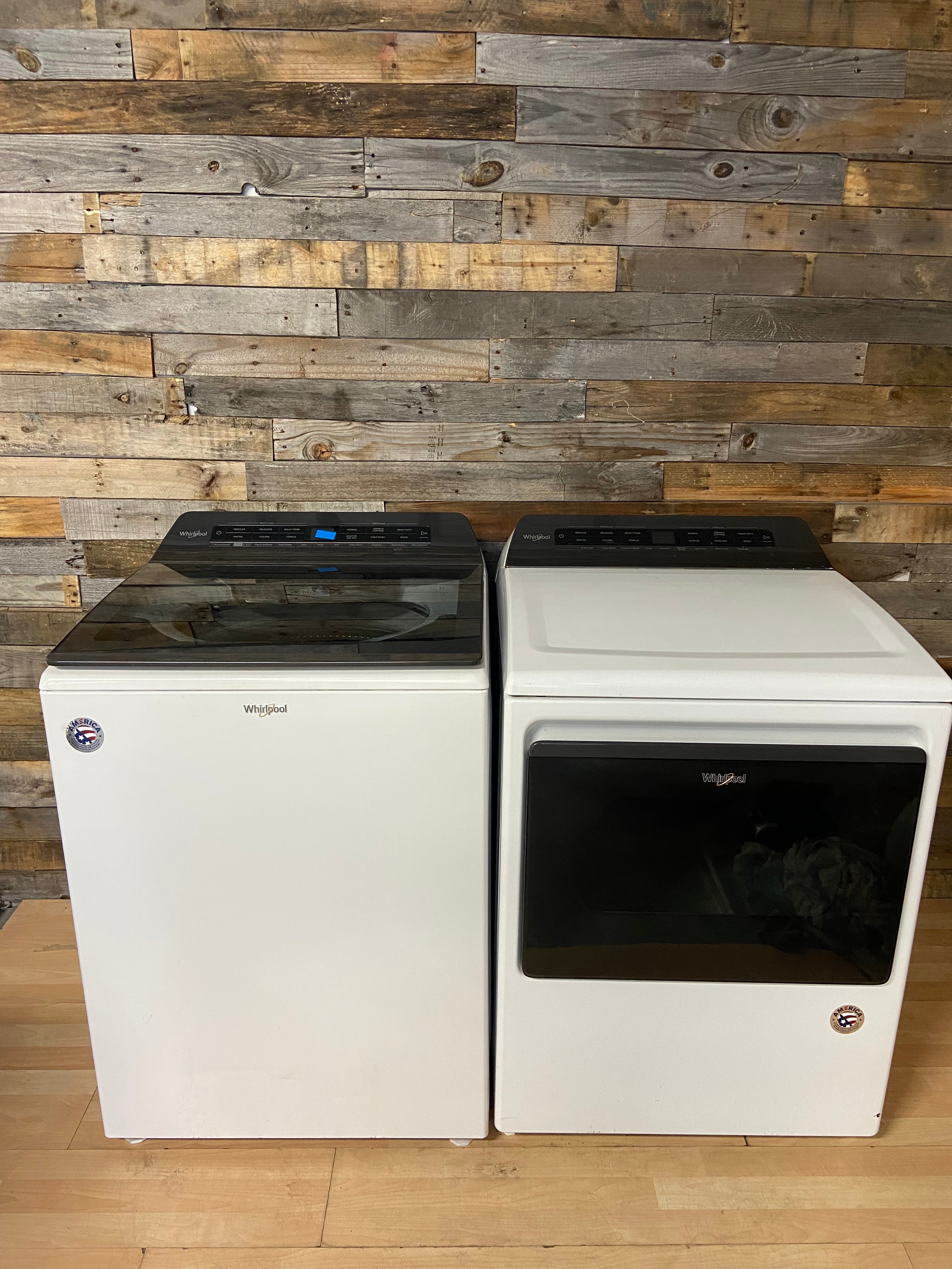 Whirlpool Glass Door Top load Set