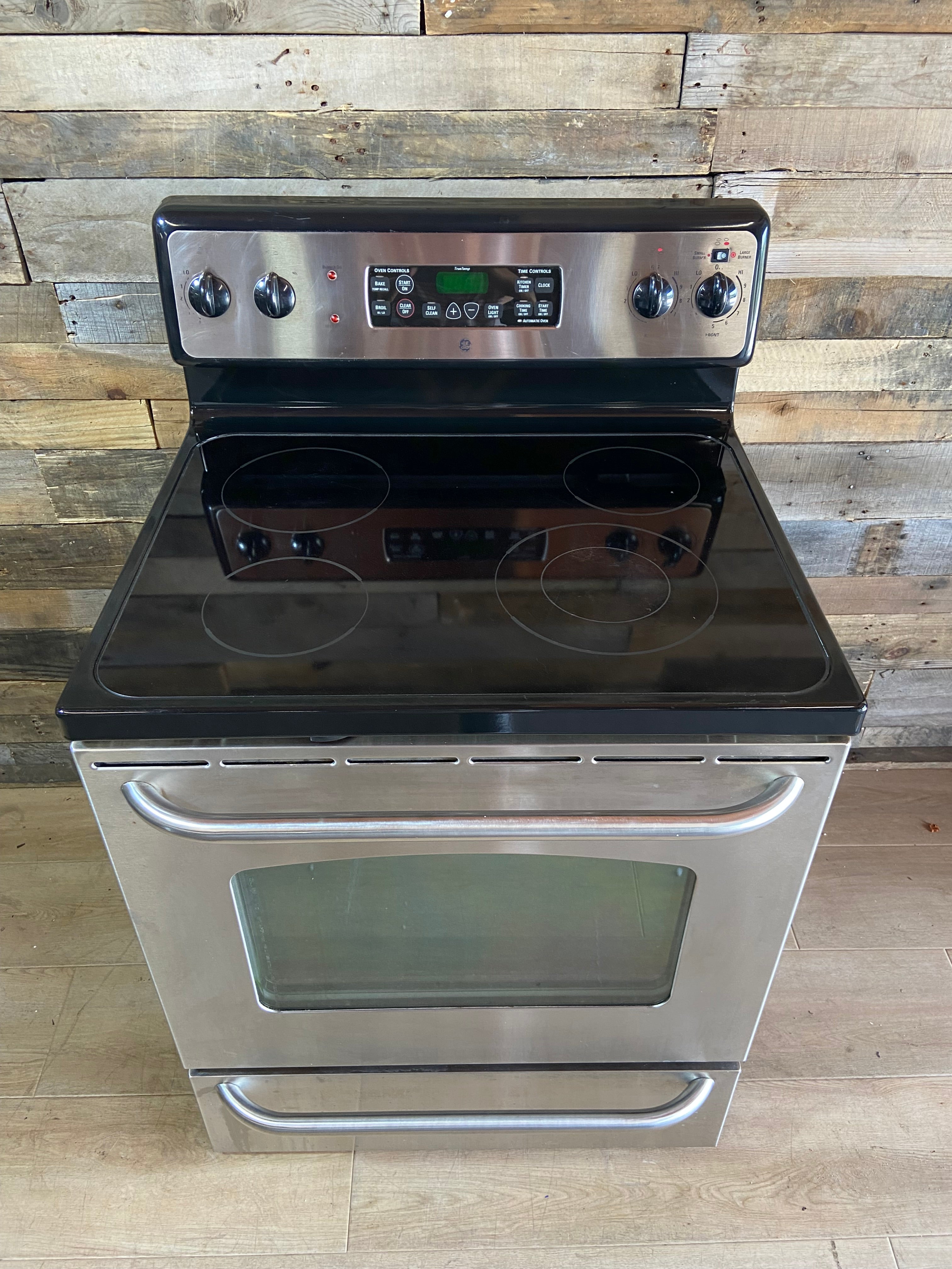 GE 4 Burner Stainless Steel Range