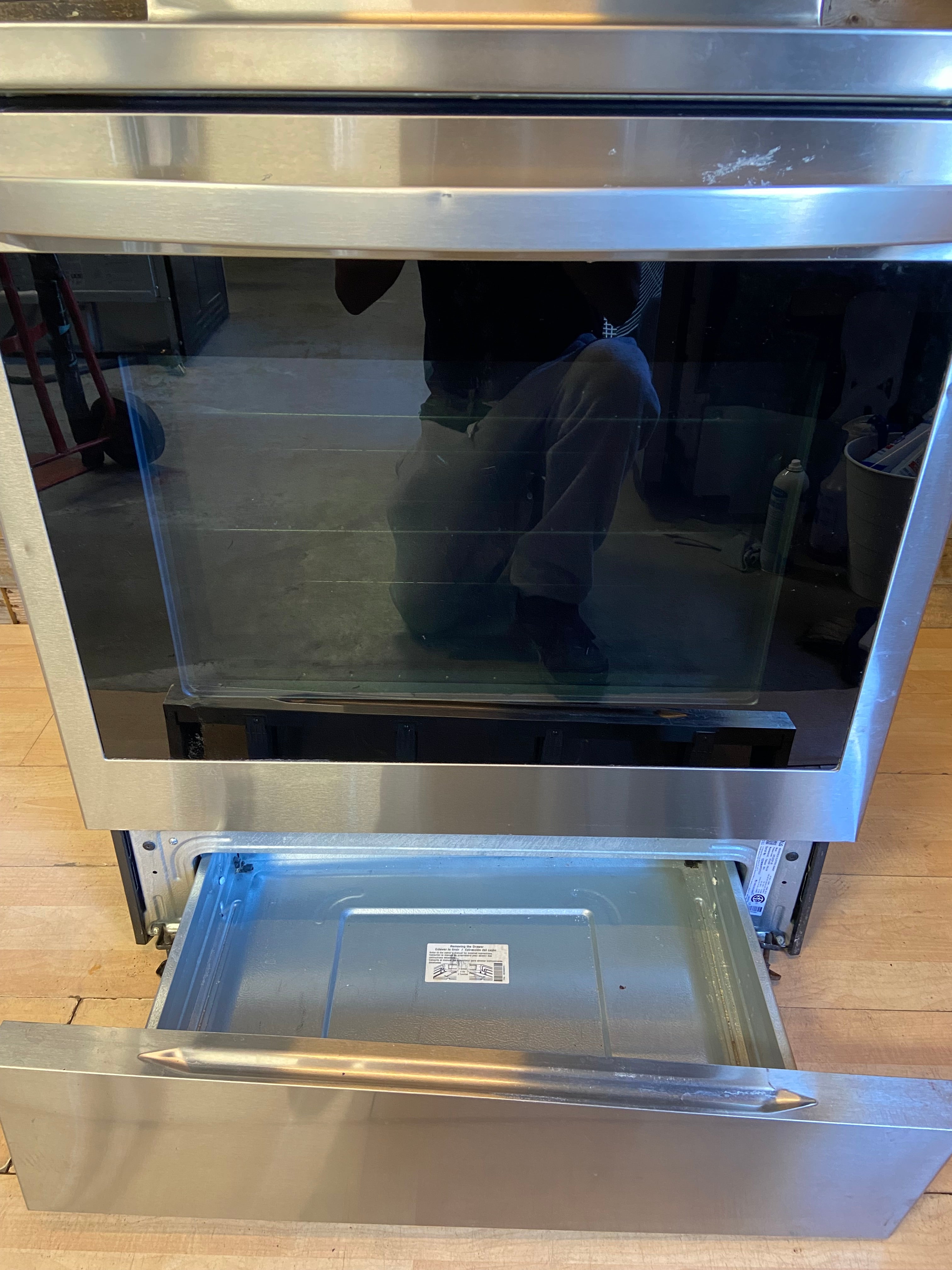 LG Stainless 5 Burner Convection Range