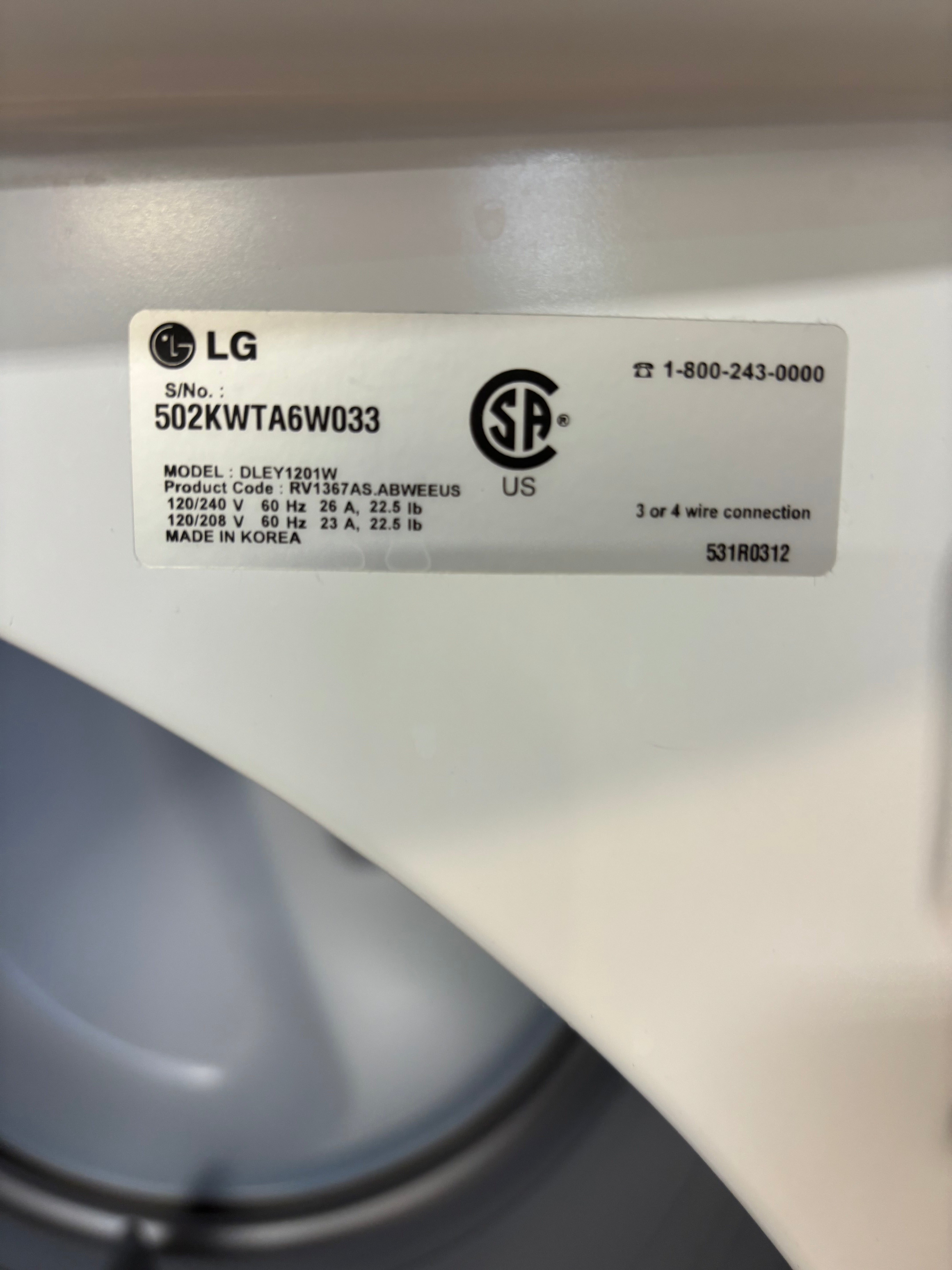 LG SmartDrum Direct Drive Top Load Set