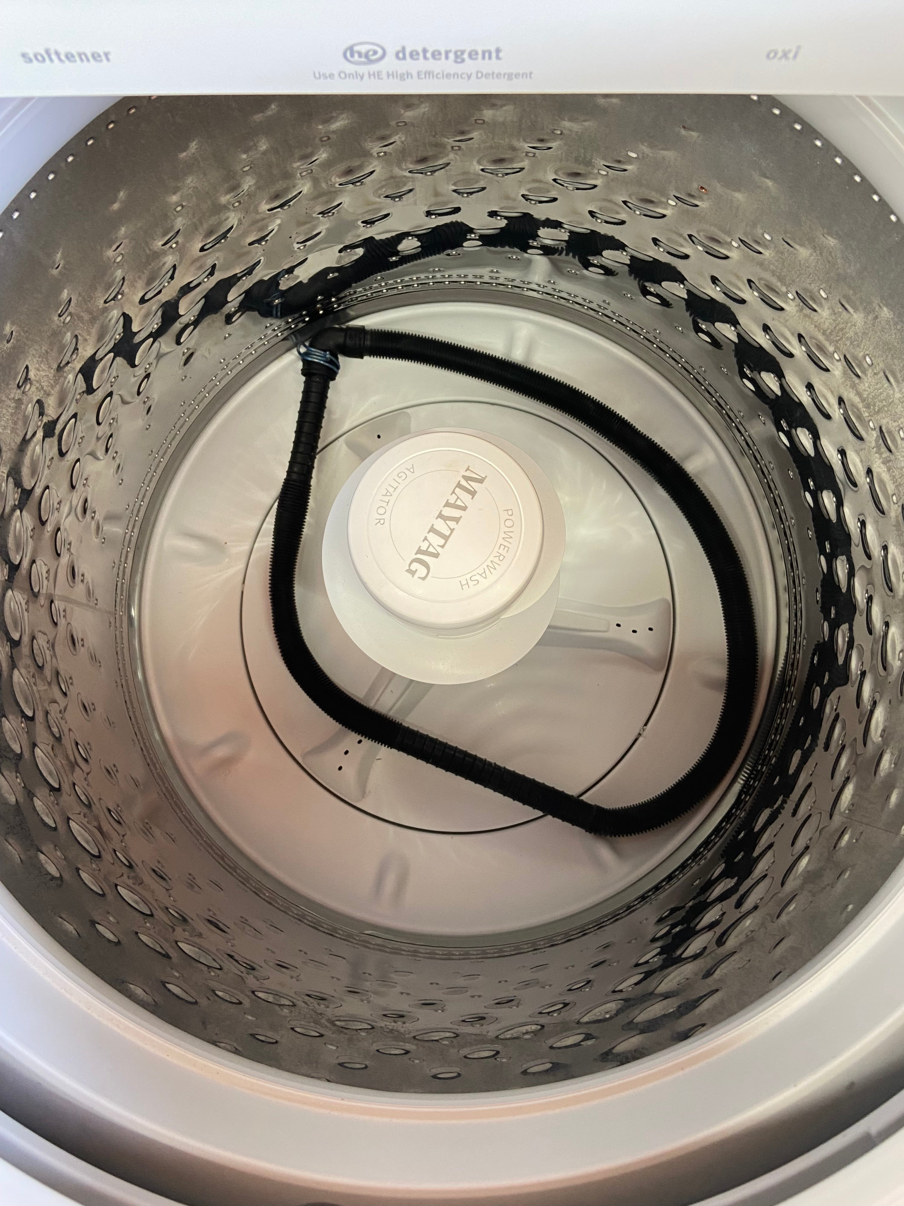 Maytag Commercial Technology Glass Lid Top Load Washer