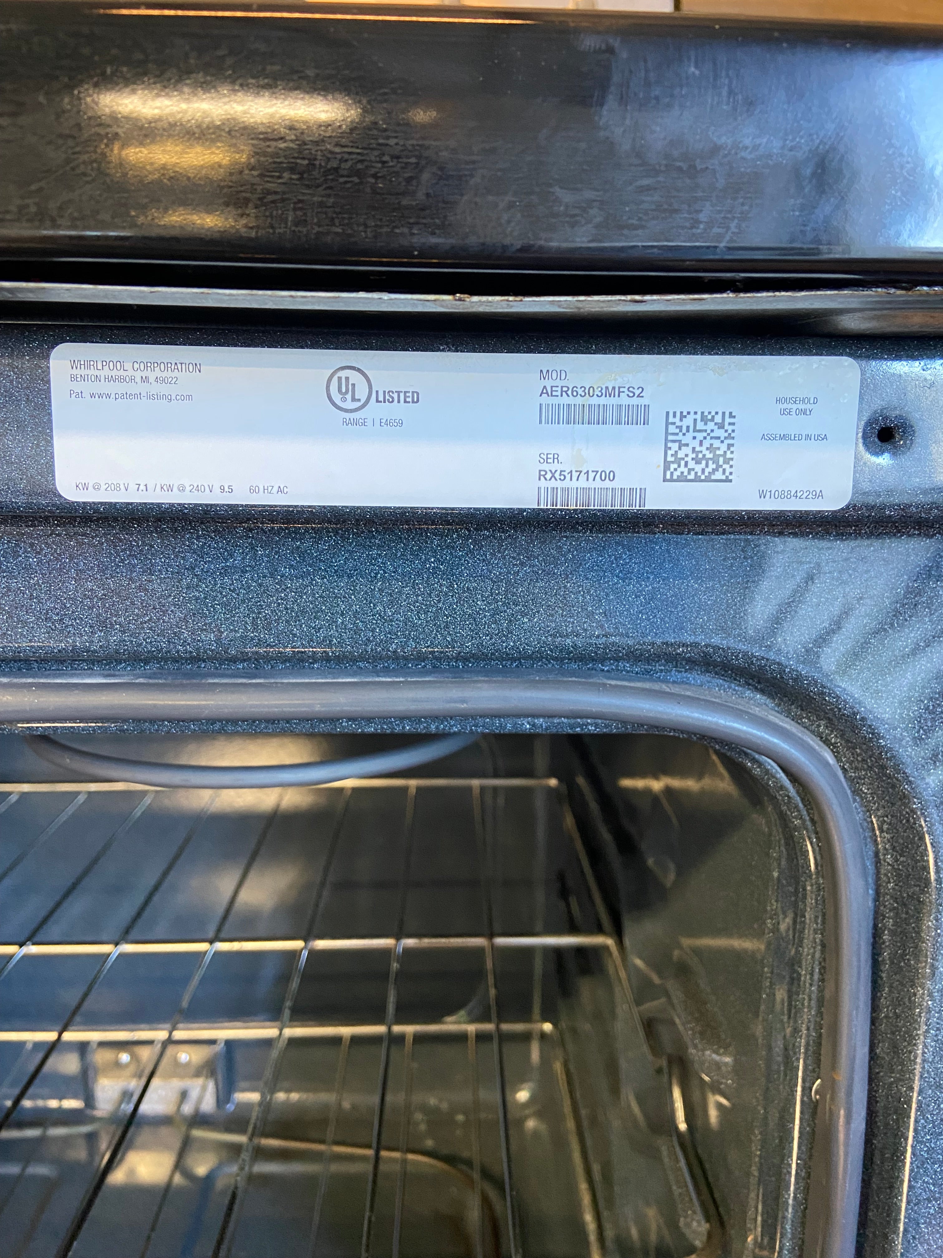 Amana 5 Burner Range