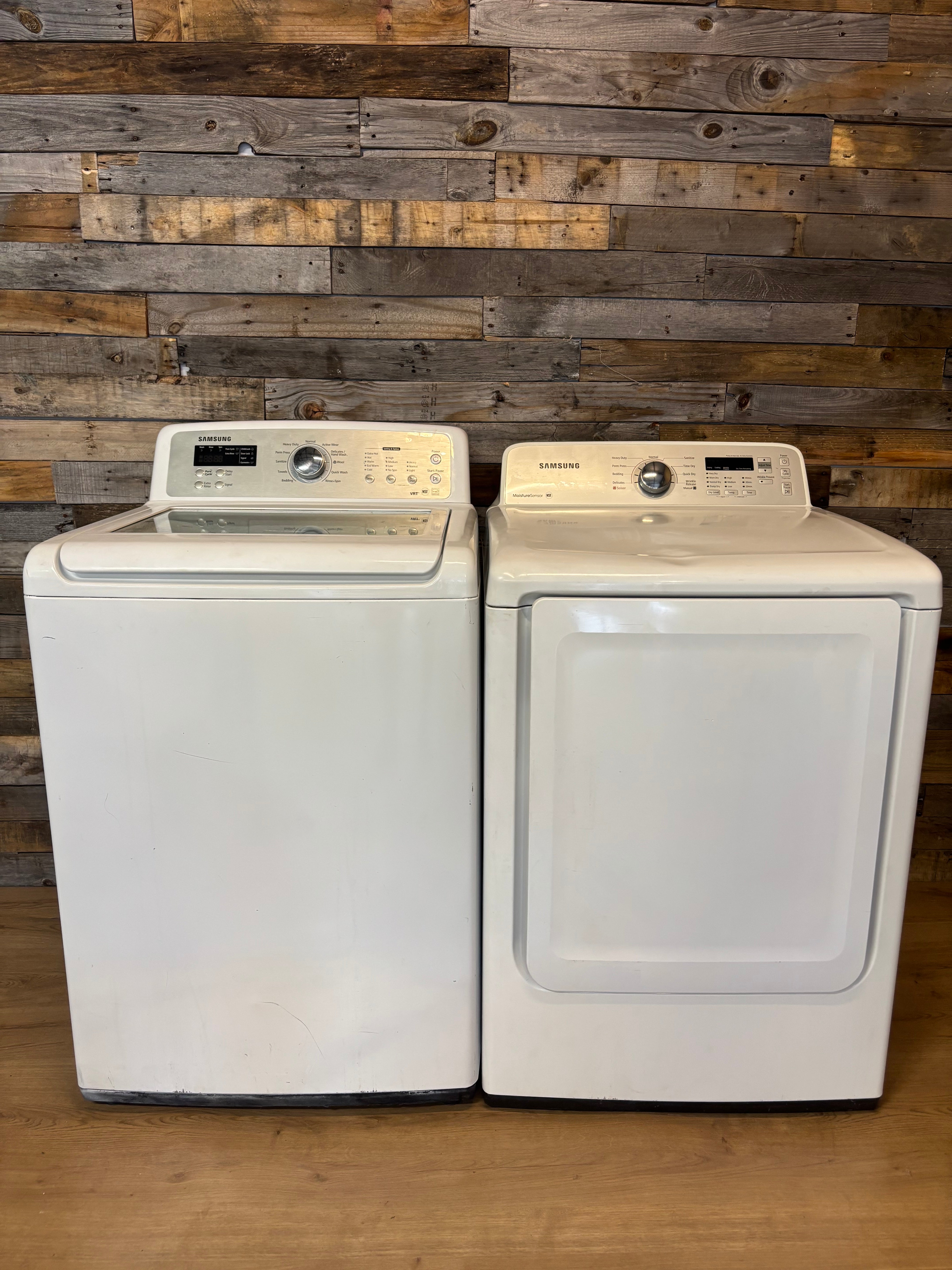Samsung White Glass Top Set