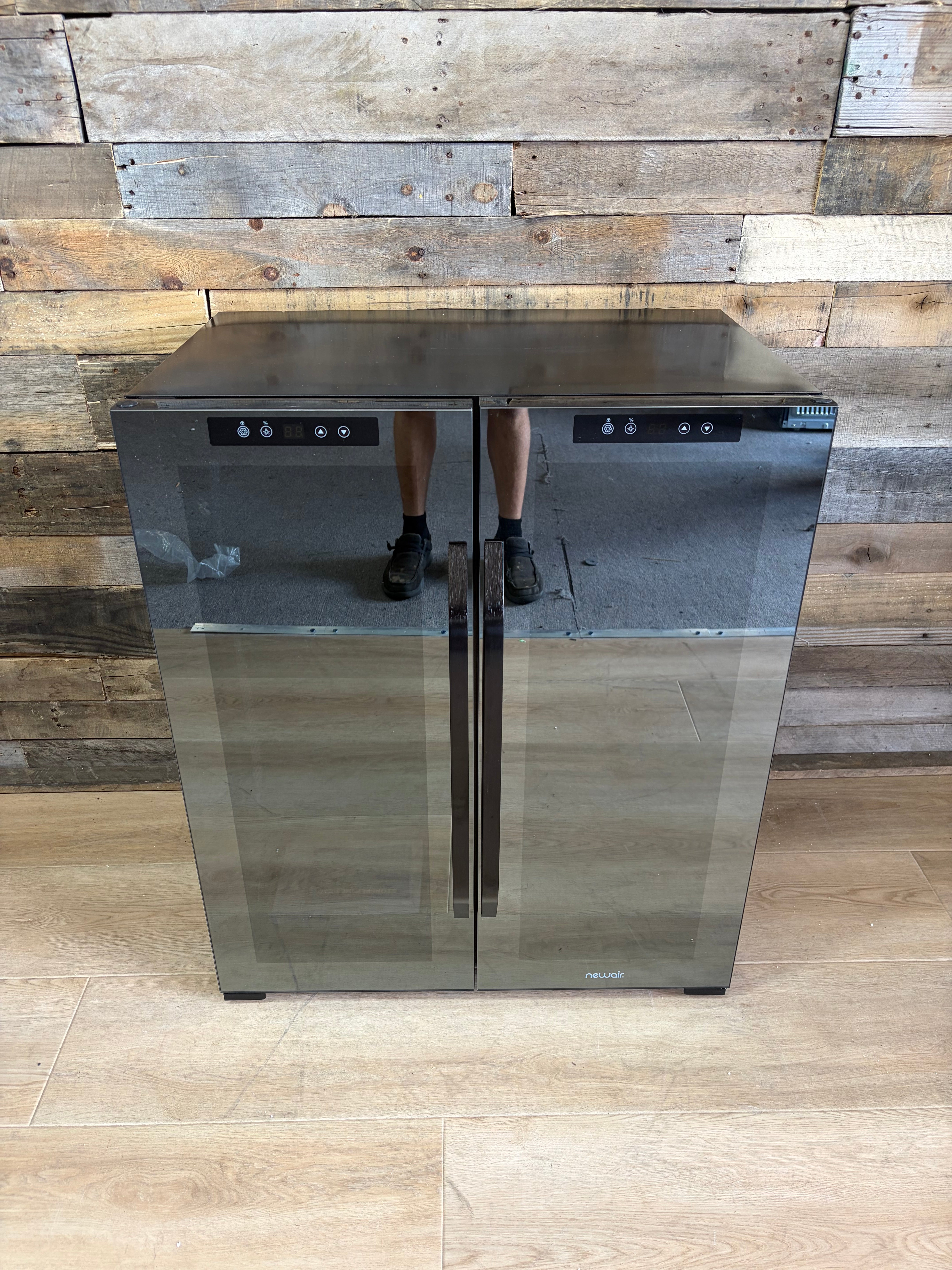 NewAir Shadow Series Dual-Zone Wine & Beverage Cooler