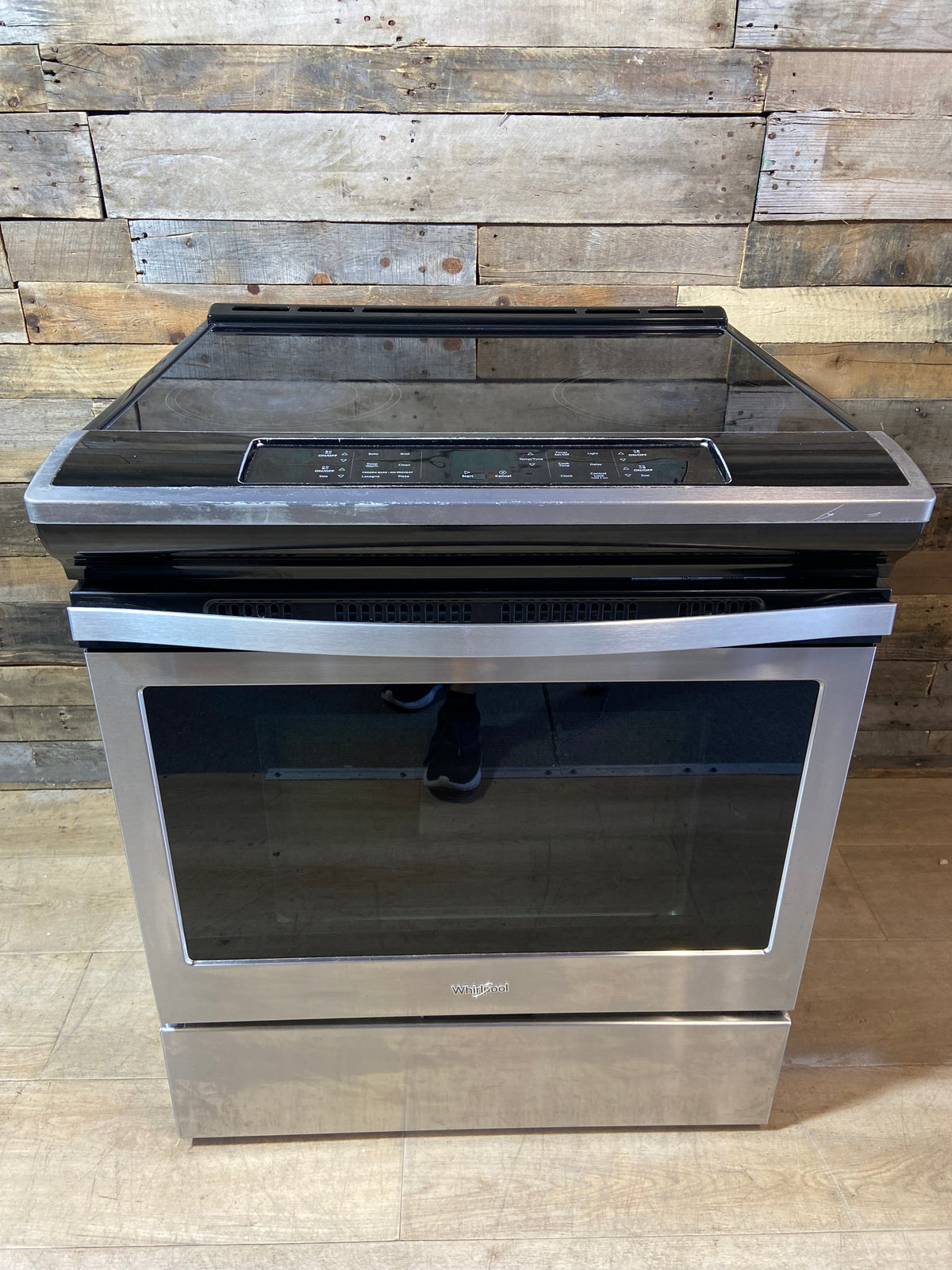 Whirlpool Stainless Steel Slide in Range