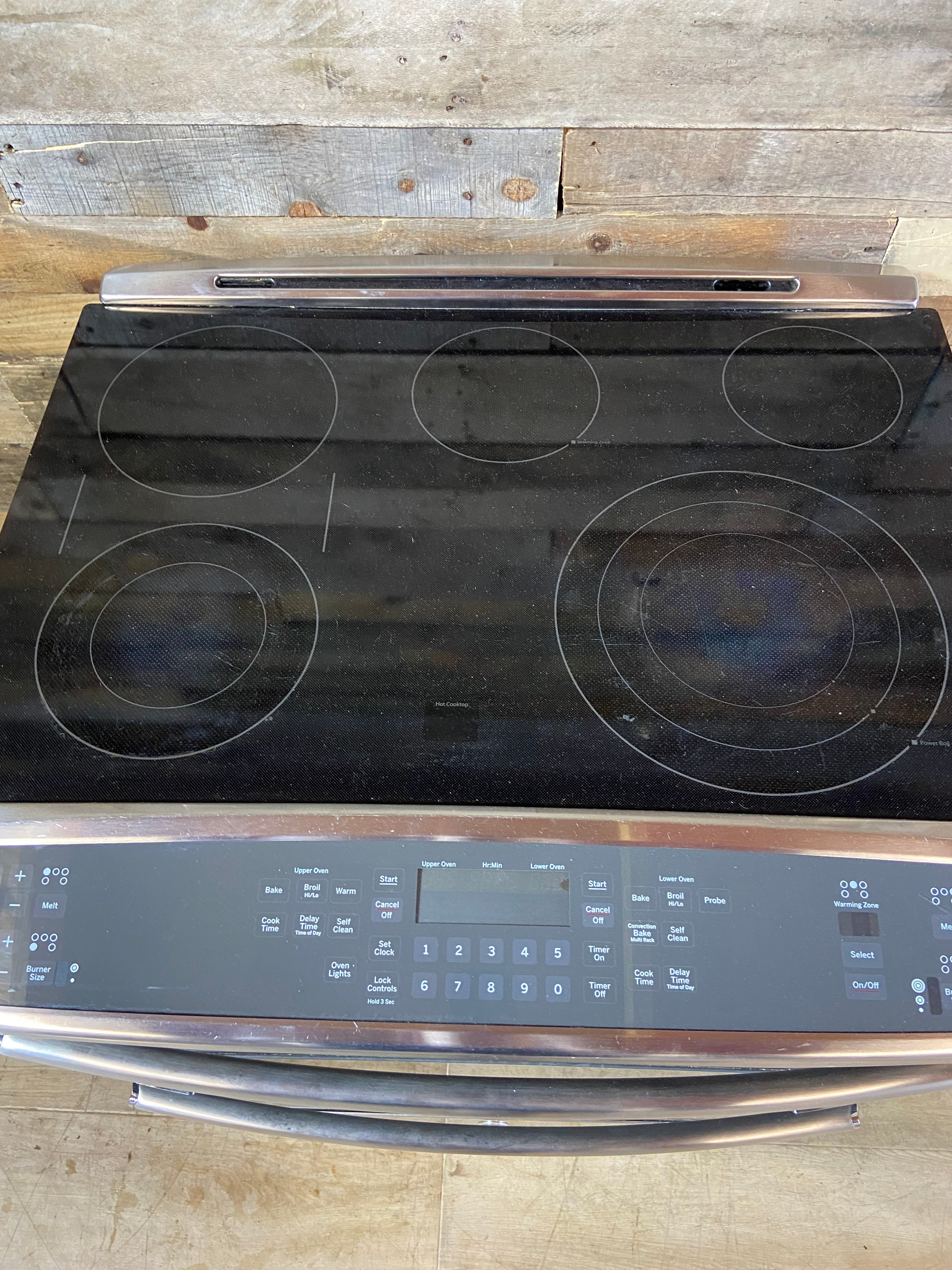 GE Double Oven Slide in Range