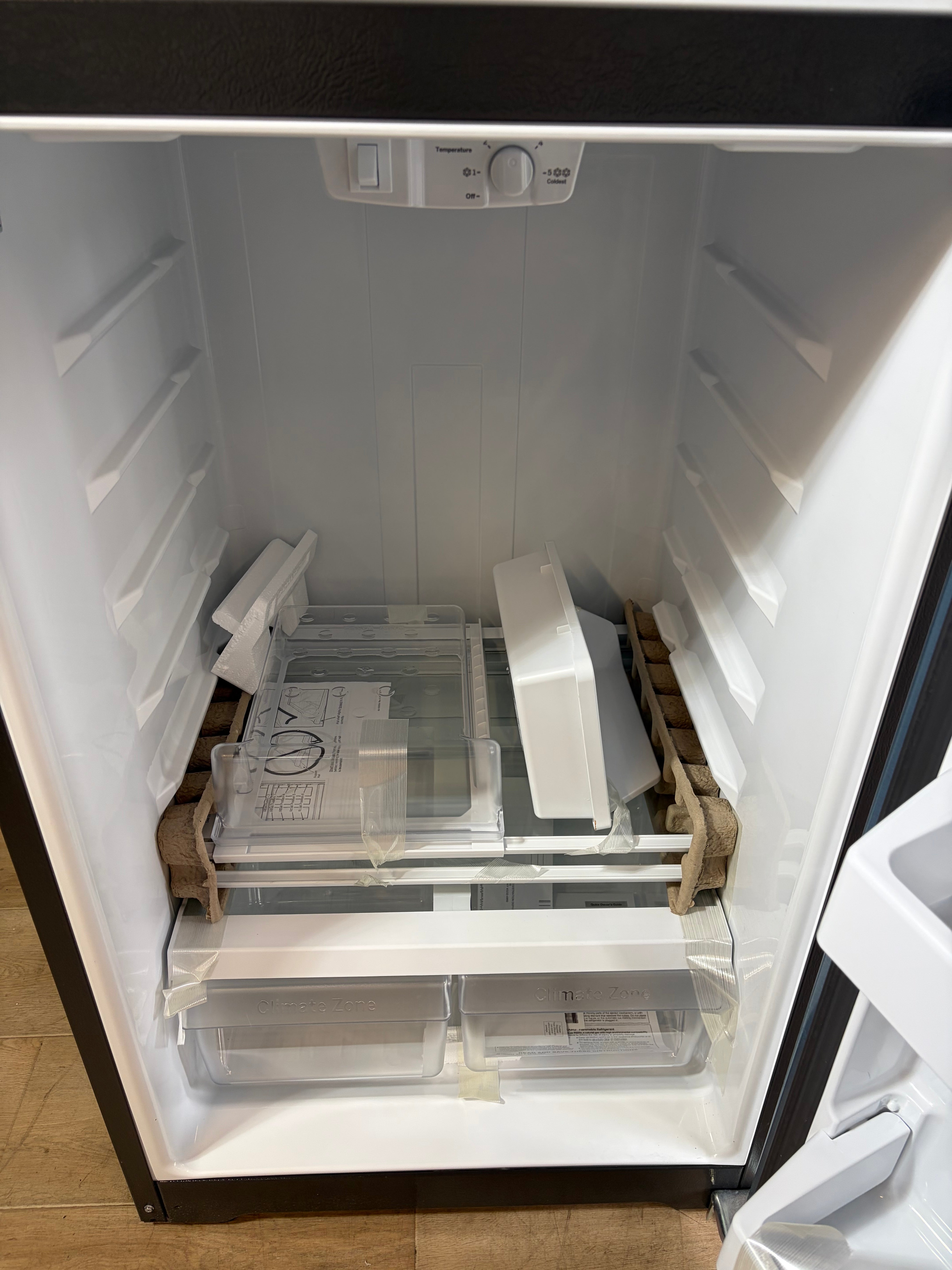 16.6 cu. ft. Top Freezer Refrigerator in Stainless Steel