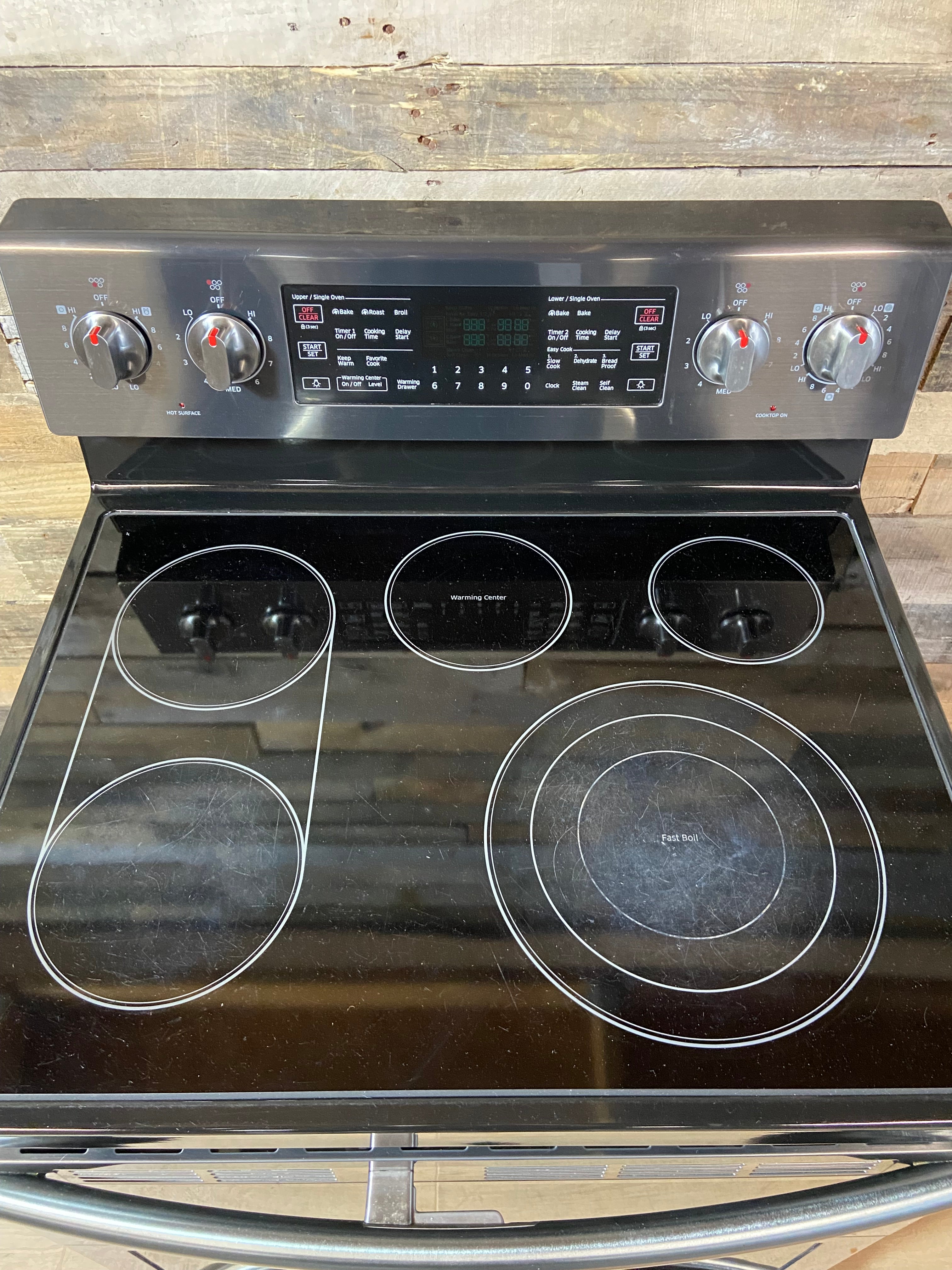 Samsung Black Stainless Double Oven