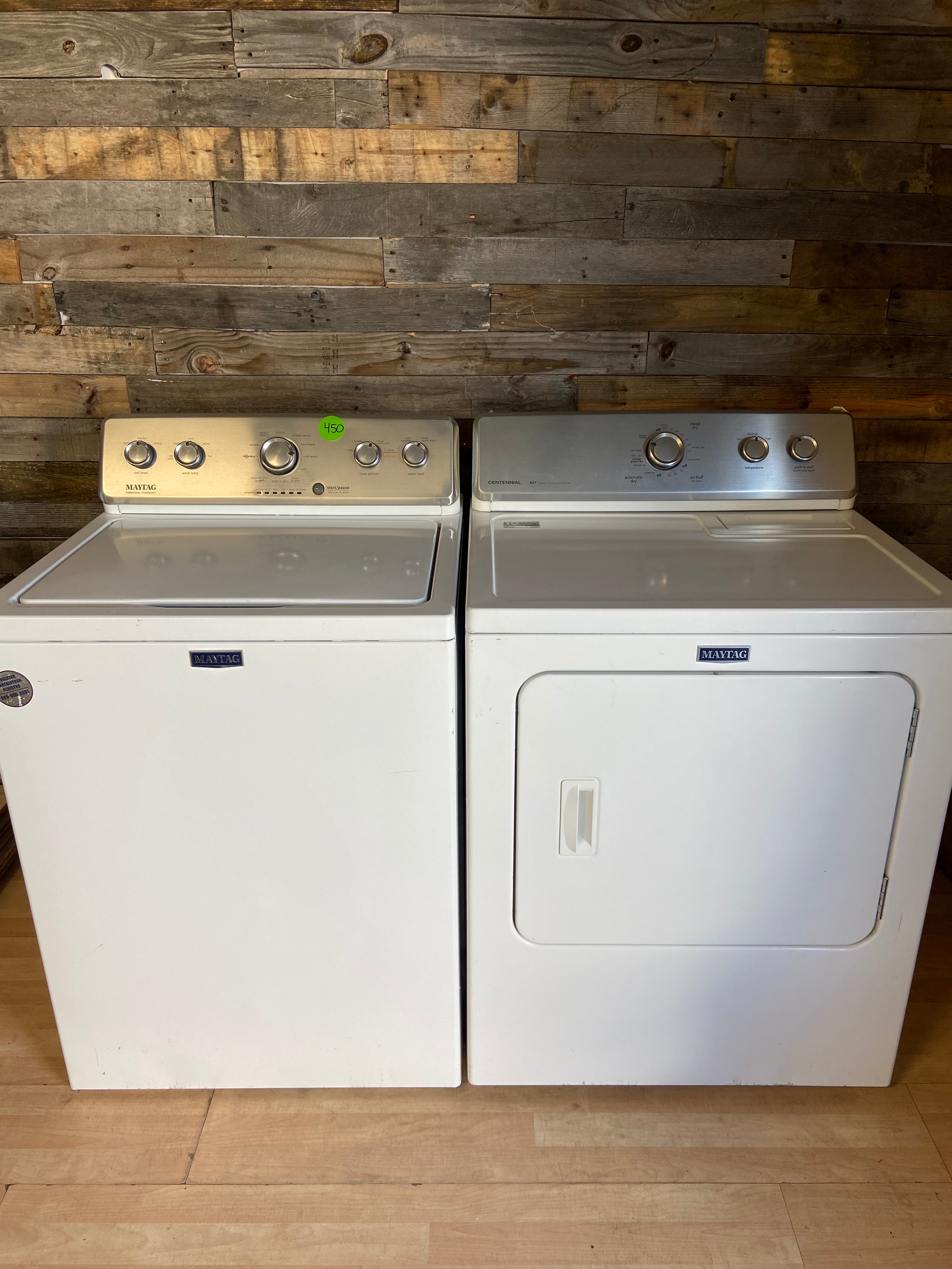 Maytag Top Load Set